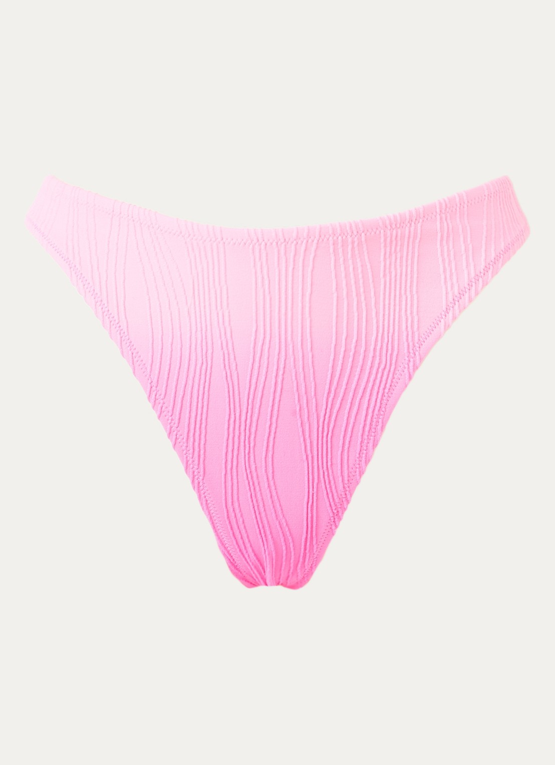 Chantelle Tanga bikinislip met structuur - voorkant 4 roze
