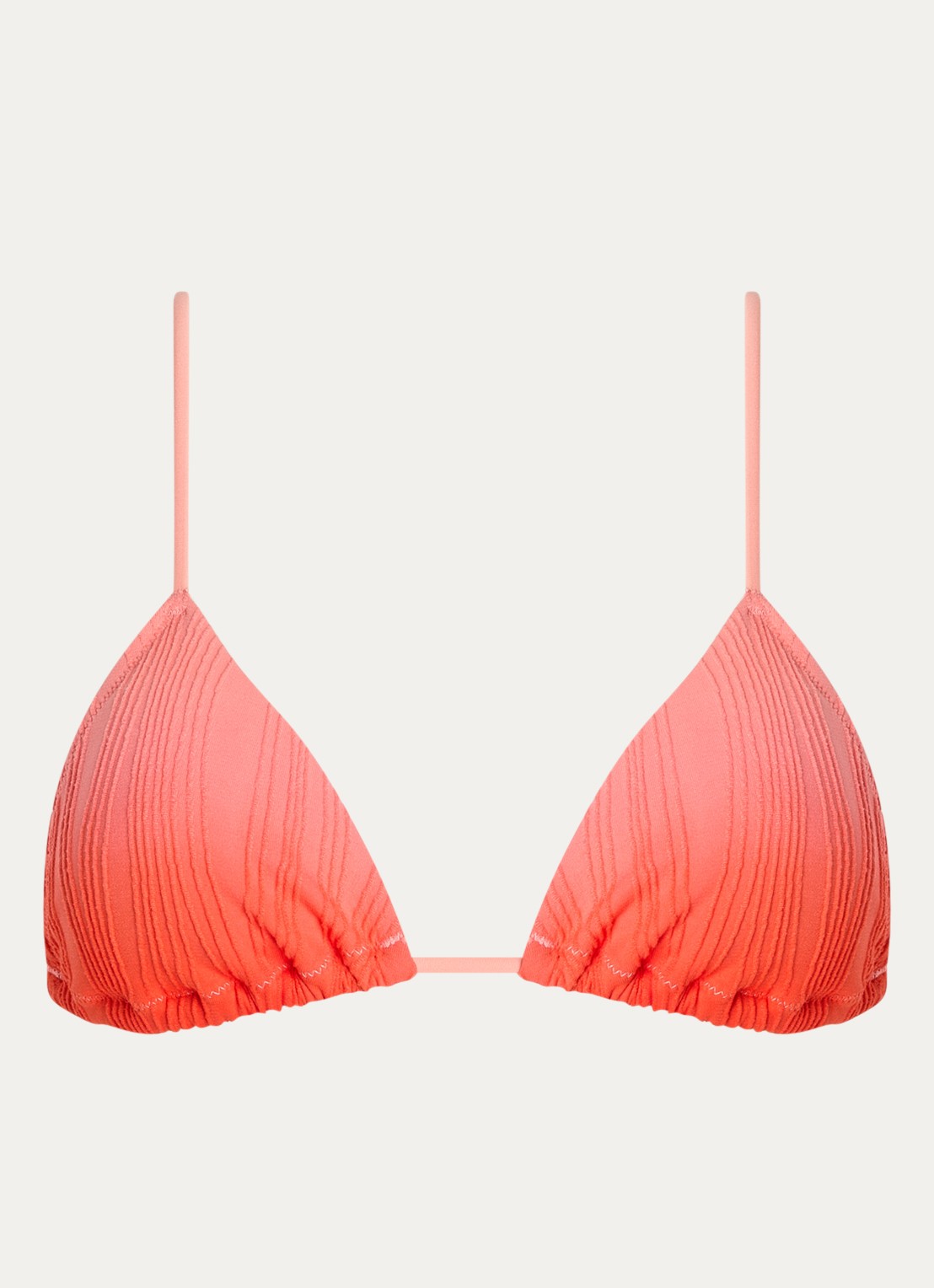 Chantelle Triangel bikinitop met uitneembare vulling - voorkant 4 oranje