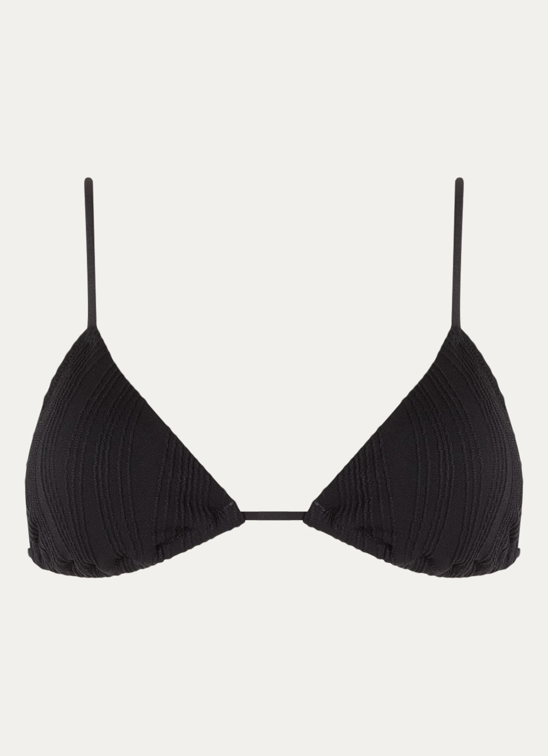 Chantelle Triangel bikinitop met uitneembare vulling - voorkant 2 zwart