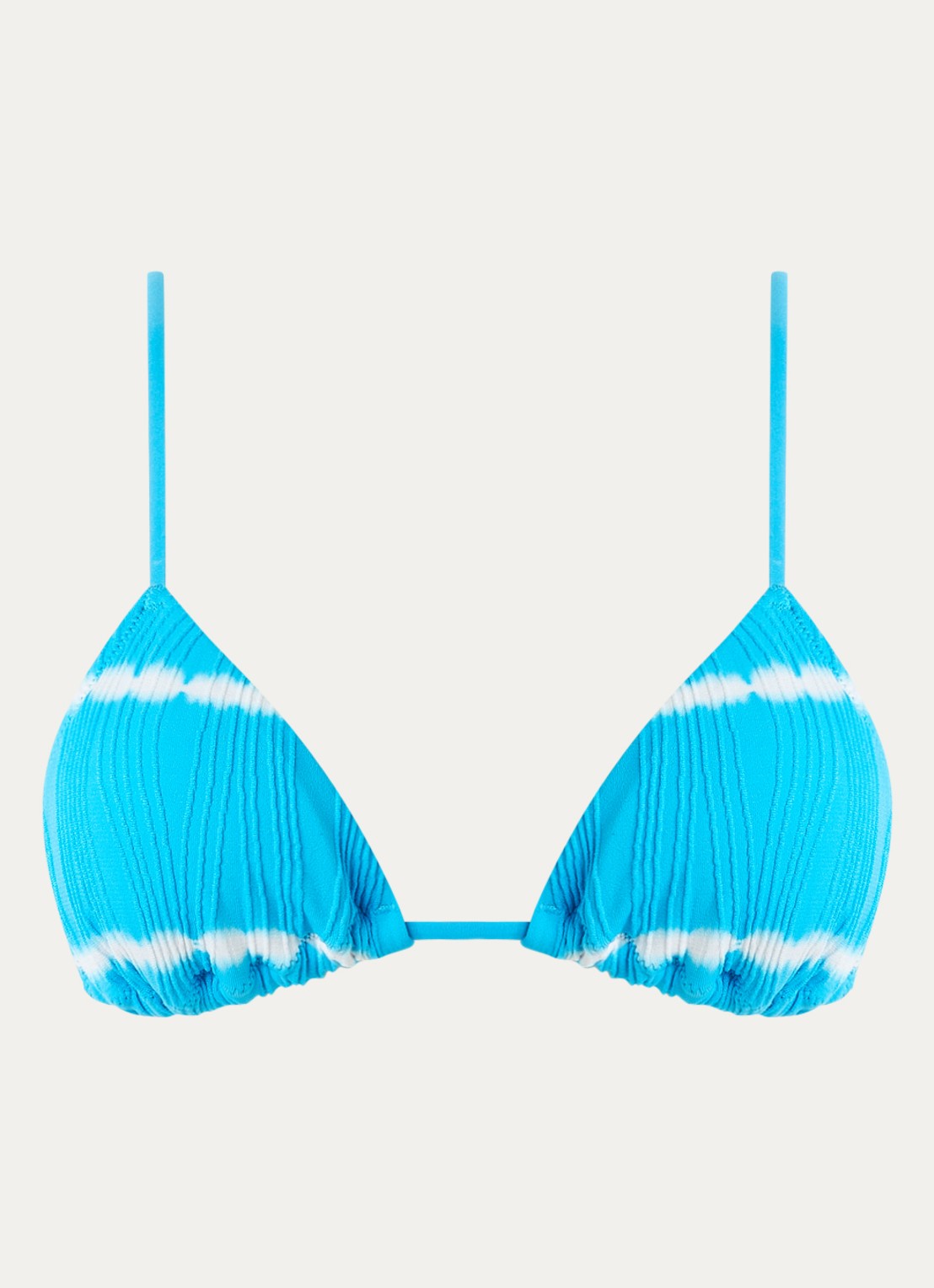 Chantelle Triangel bikinitop met uitneembare vulling - voorkant 3 blauw