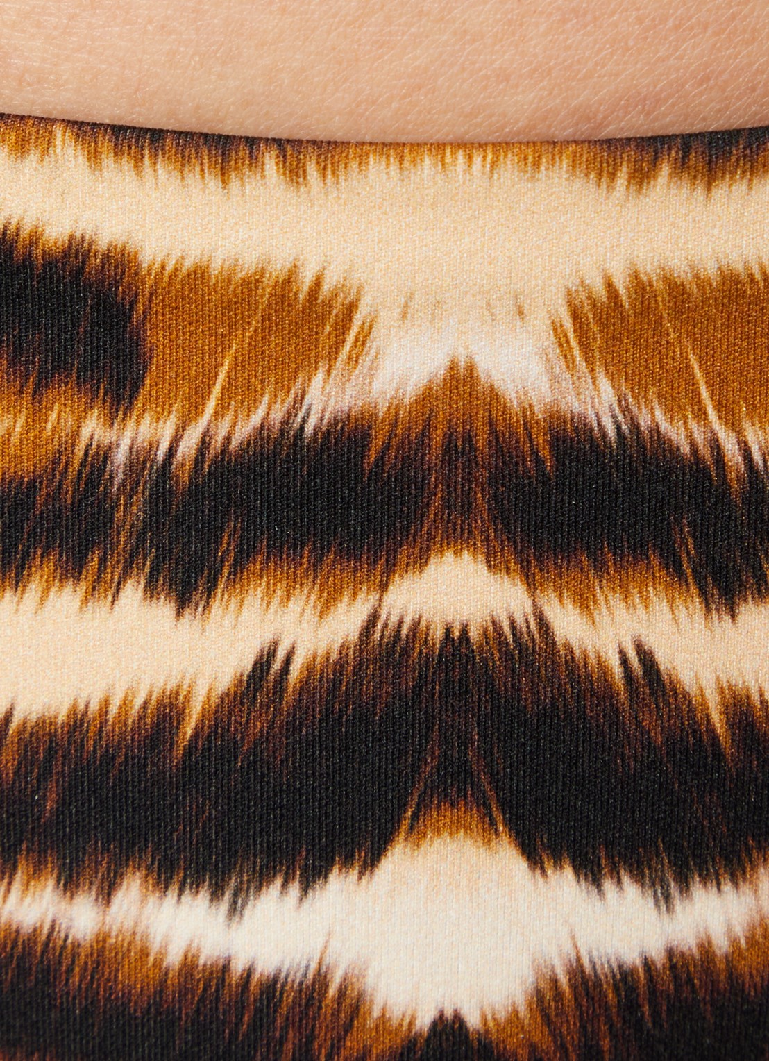 Chantelle Vita bikinislip met tijgerprint - detail 3 bruin
