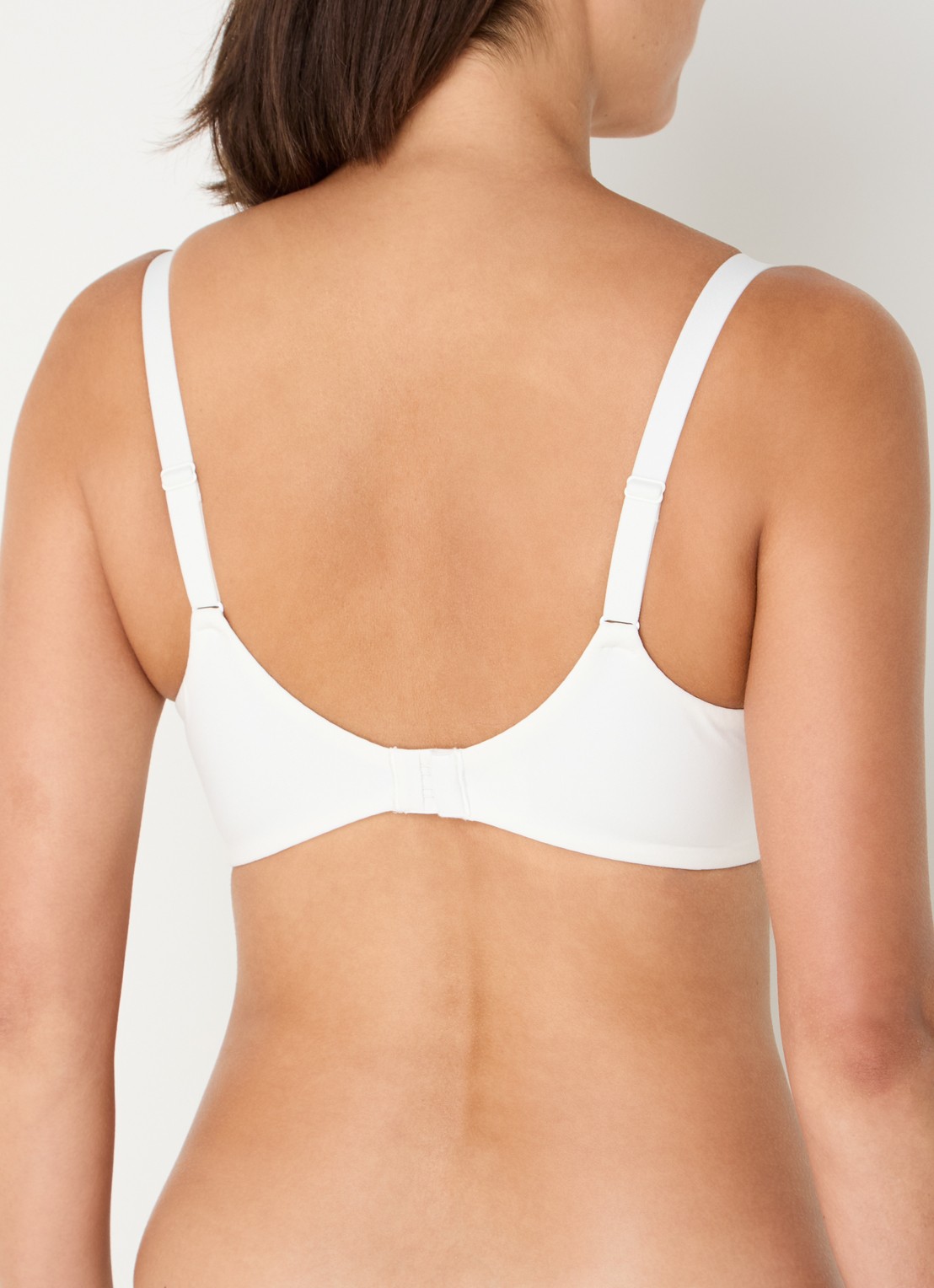 Chantelle Voorgevormde bh met overlay van kant - achterkant 5 gebroken wit