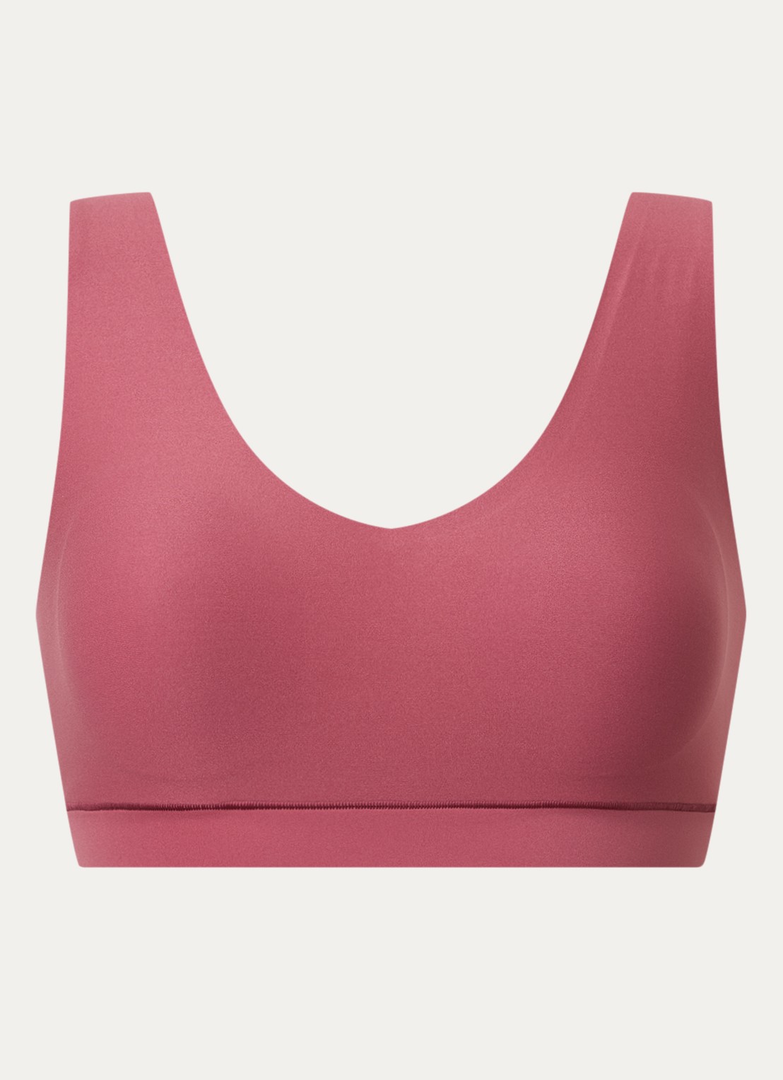 Chantelle Voorgevormde bralette - voorkant 2 bordeauxrood