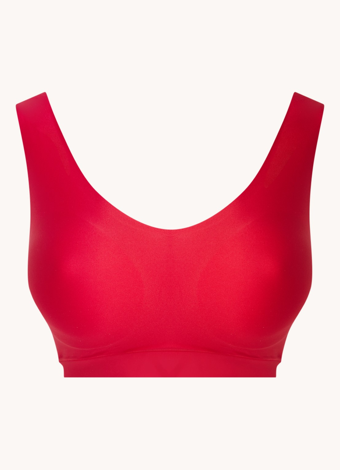 Chantelle Voorgevormde bralette - voorkant 4 rood