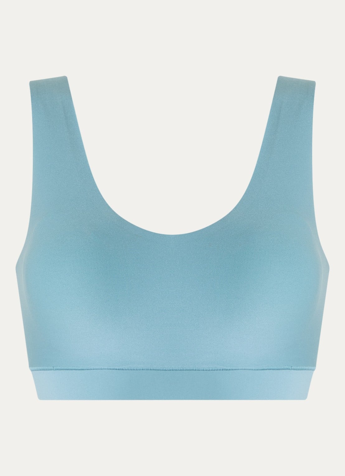 Chantelle Voorgevormde bralette - voorkant 3 blauwgrijs