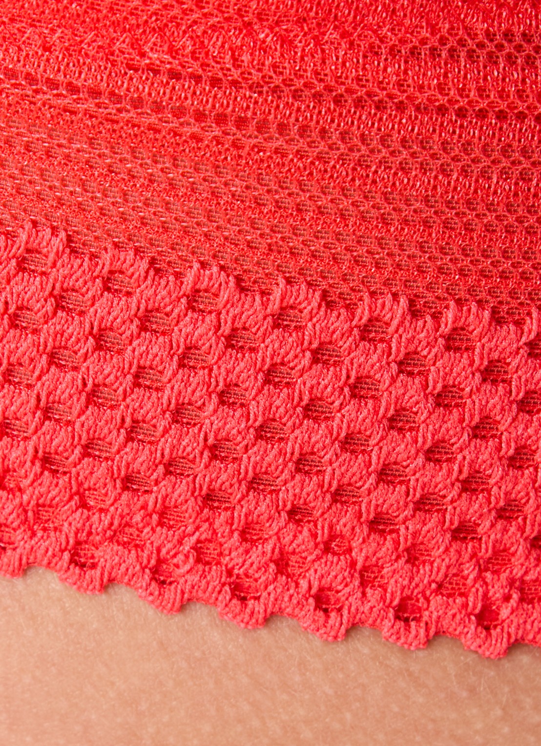 Chantelle Voorgevormde T-shirt bh met kant - detail 2 rood