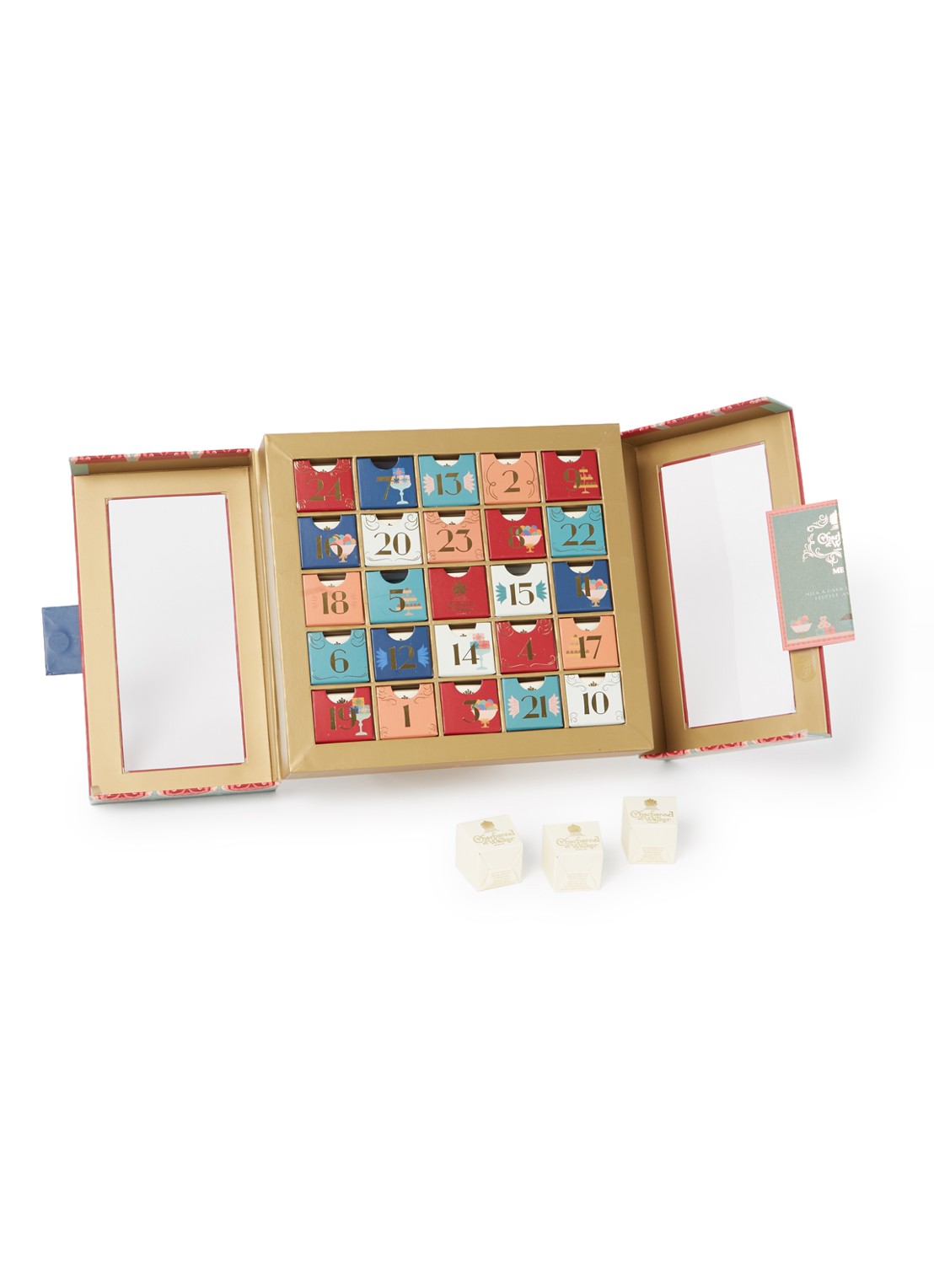 Charbonnel et Walker Adventskalender met chocolade en truffels 24 stuks - voorkant undefined