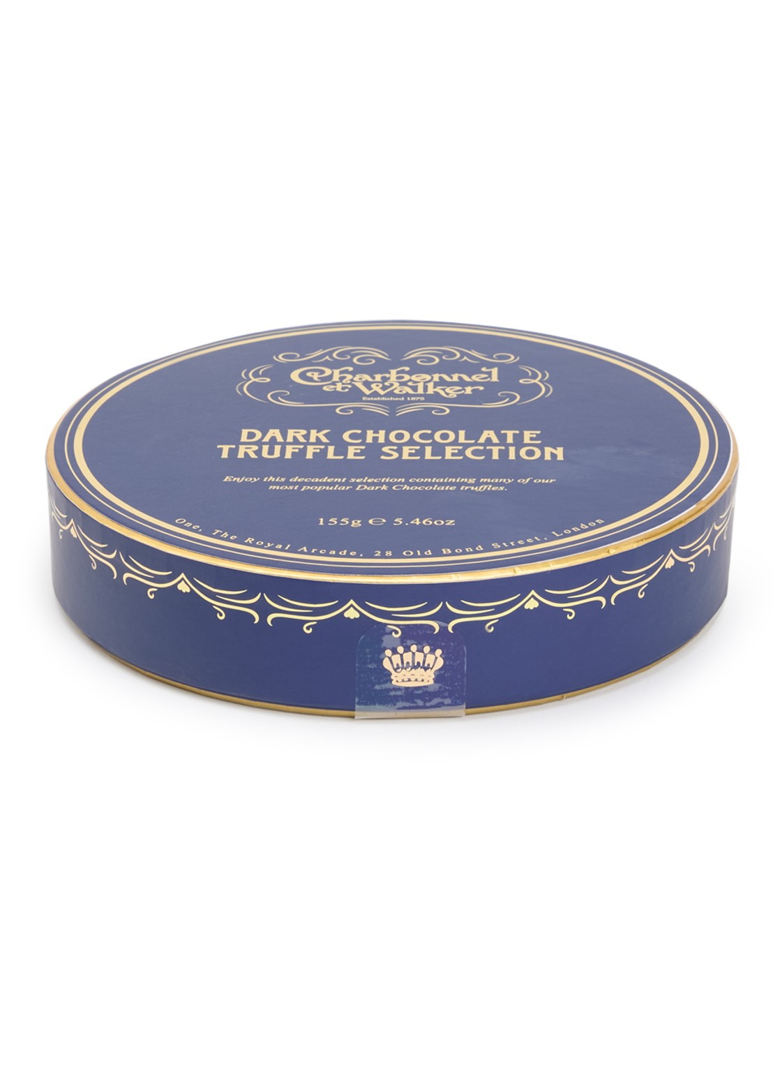 Charbonnel et Walker Dark Chocolate truffels 12 stuks - voorkant undefined