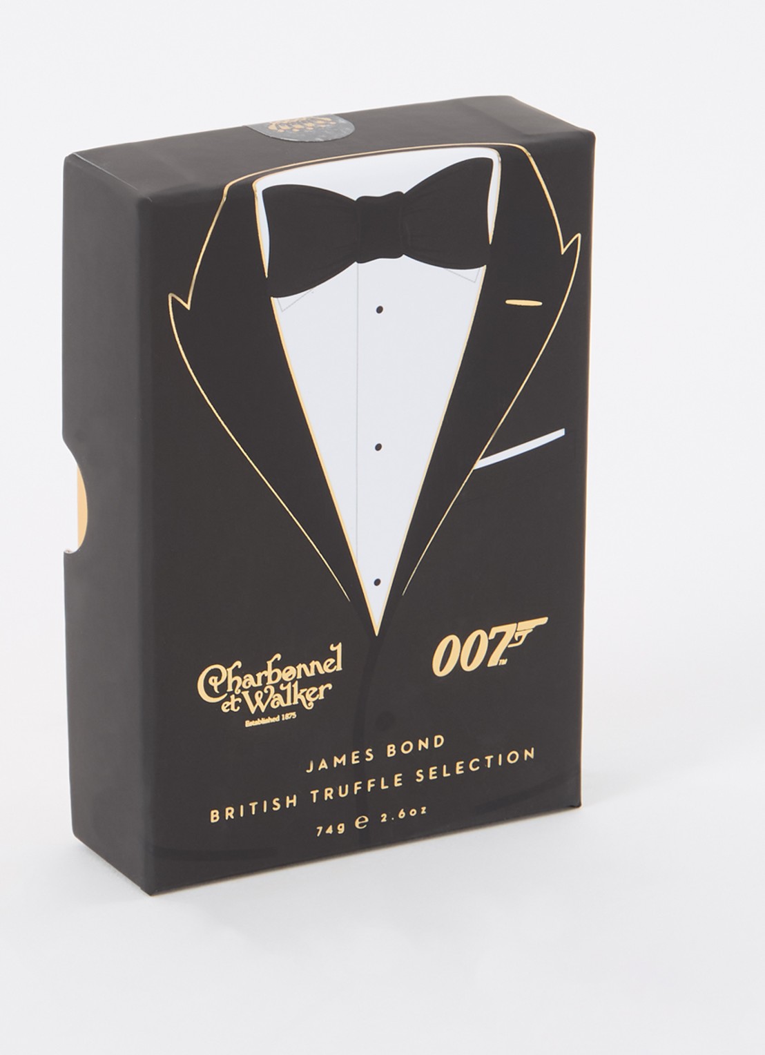 Charbonnel et Walker James Bond 007 chocolade truffels 6 stuks - voorkant 2 undefined