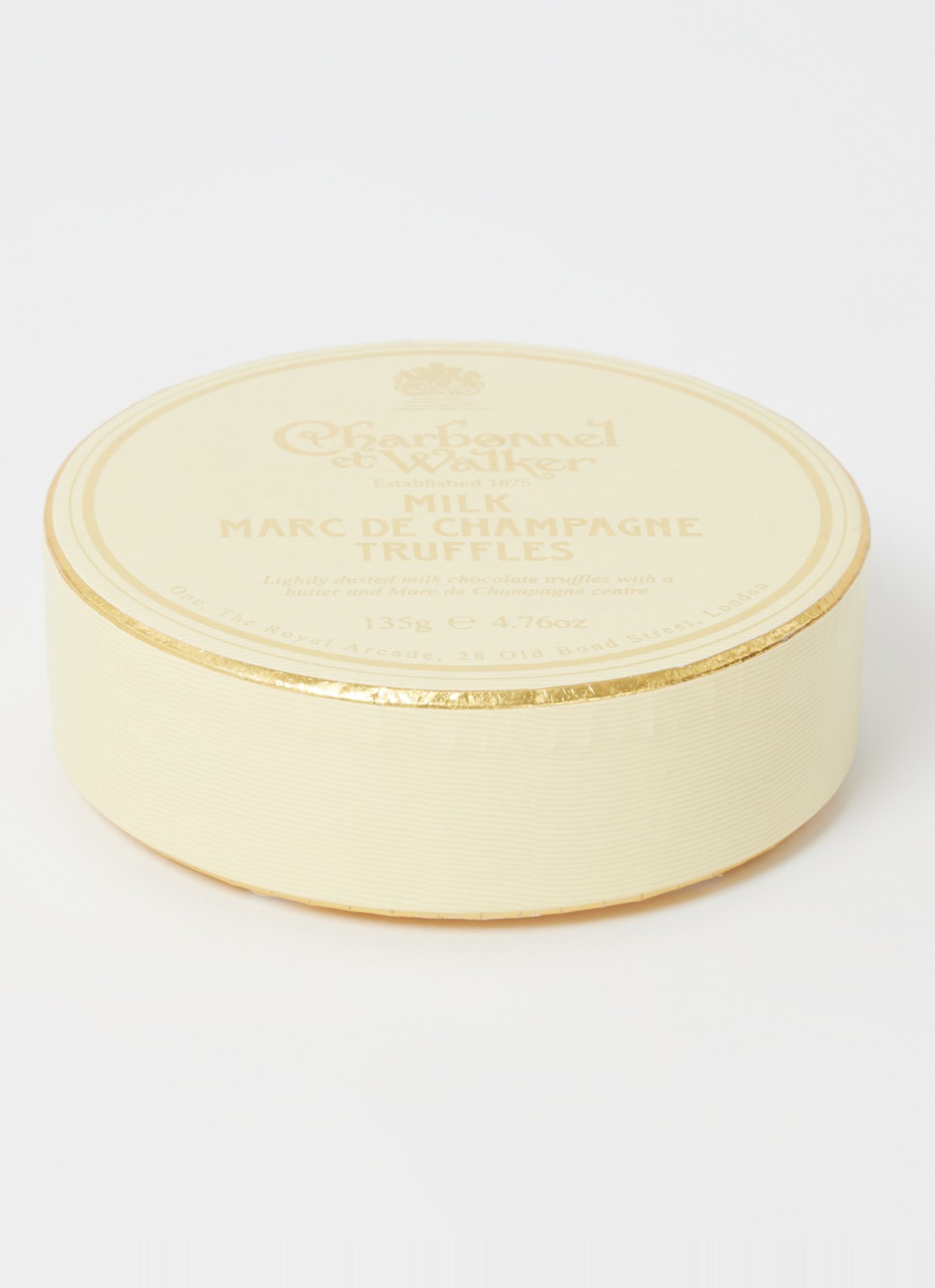 Charbonnel et Walker Marc de Champagne truffels met melkchocolade - voorkant 2 undefined