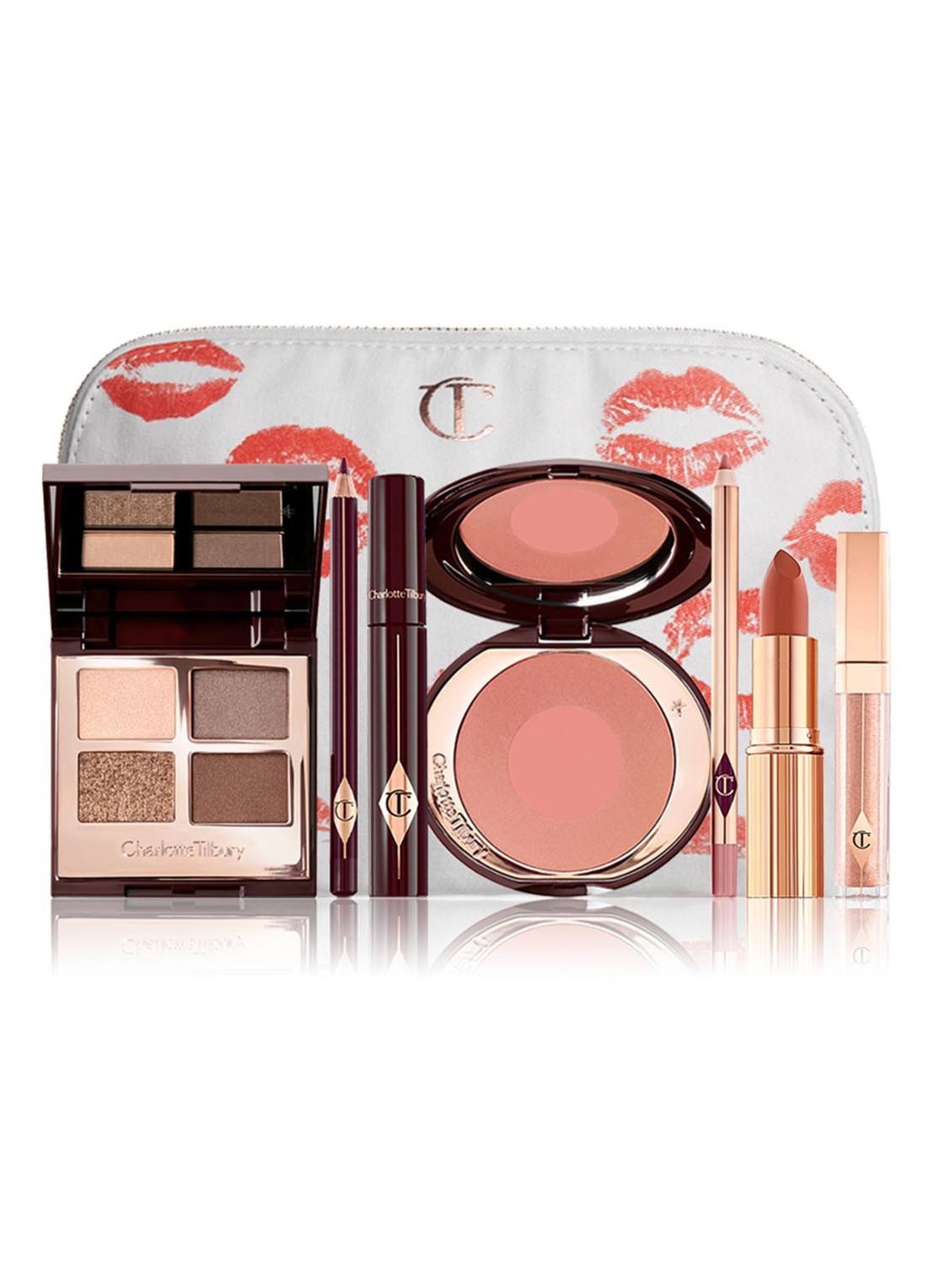 Charlotte Tilbury 10-iconic looks The Golden Goddess - make-upset - voorkant 4 light medium