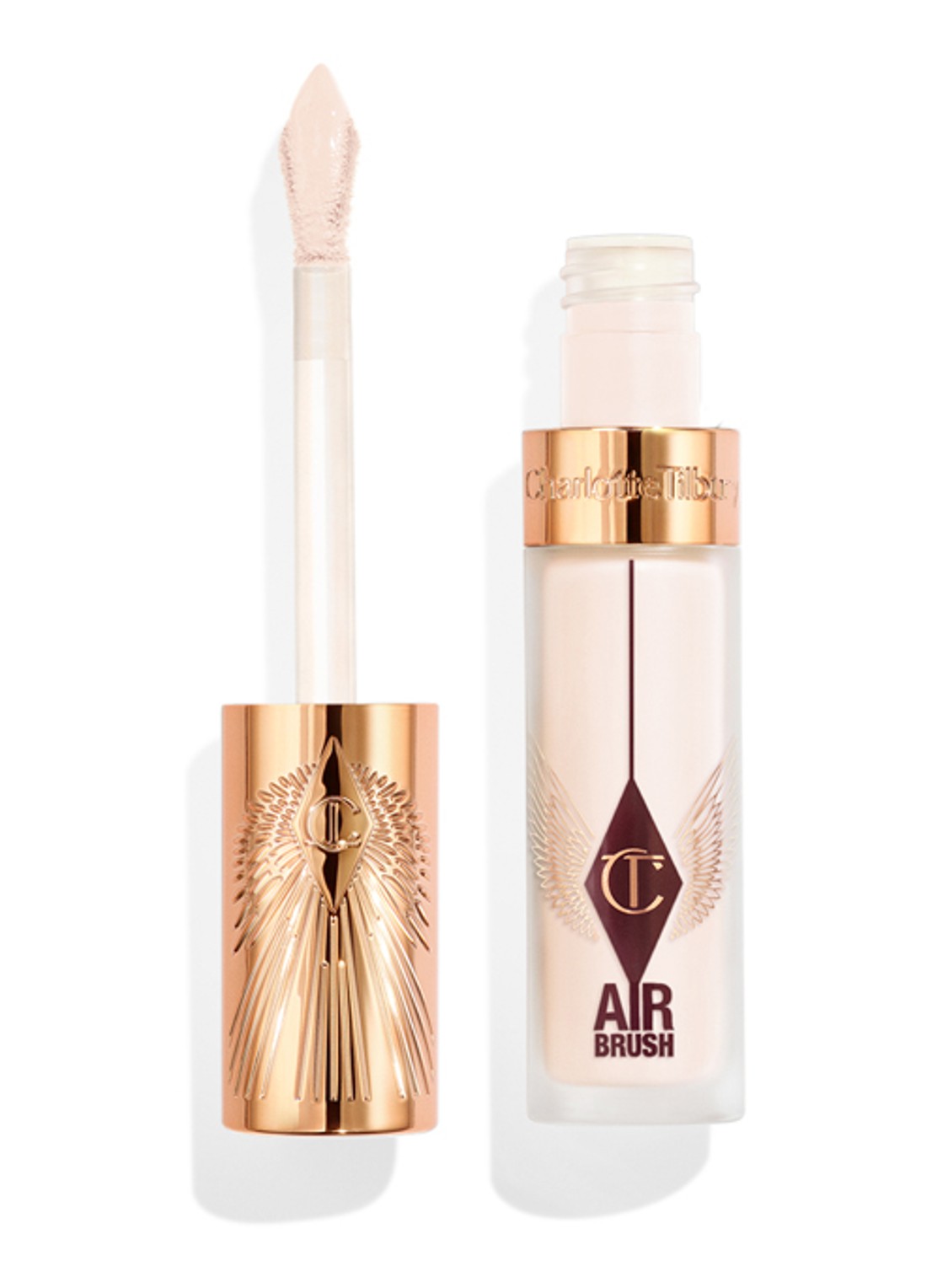 Charlotte Tilbury Airbrush Flawless Blur Concealer - vloeibare concealer - voorkant 1 fair
