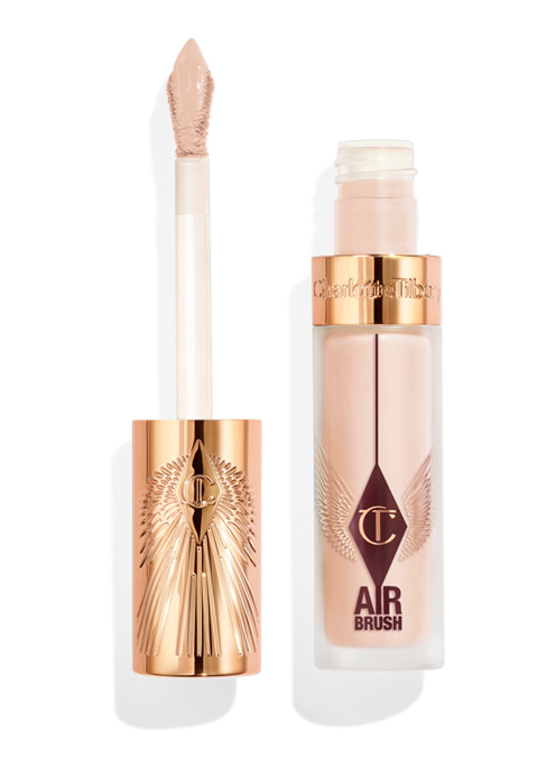 Charlotte Tilbury Airbrush Flawless Blur Concealer - vloeibare concealer - voorkant 6 4 fair