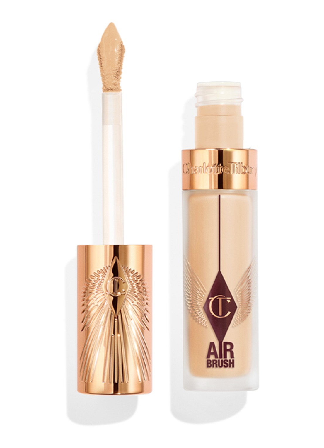 Charlotte Tilbury Airbrush Flawless Blur Concealer - vloeibare concealer - voorkant 6 6 medium