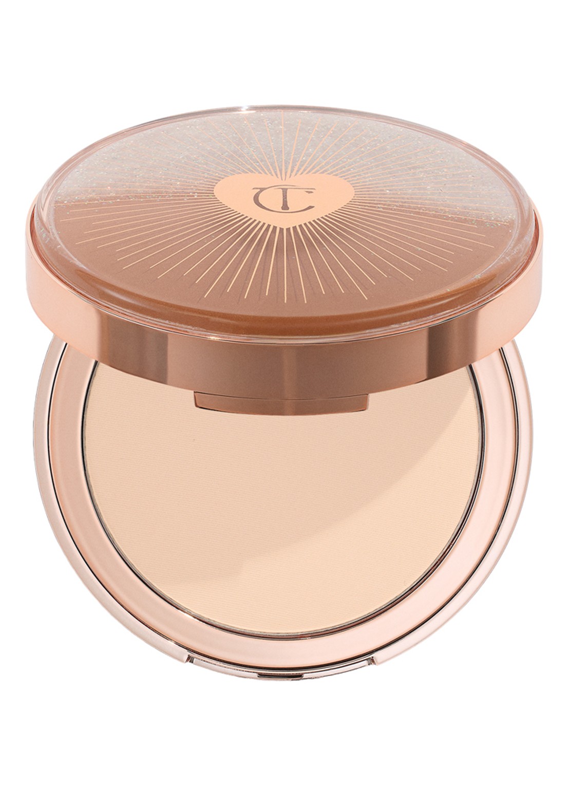 Charlotte Tilbury Airbrush Flawless Finish Powder Limited Edition - poeder - voorkant 1 fair