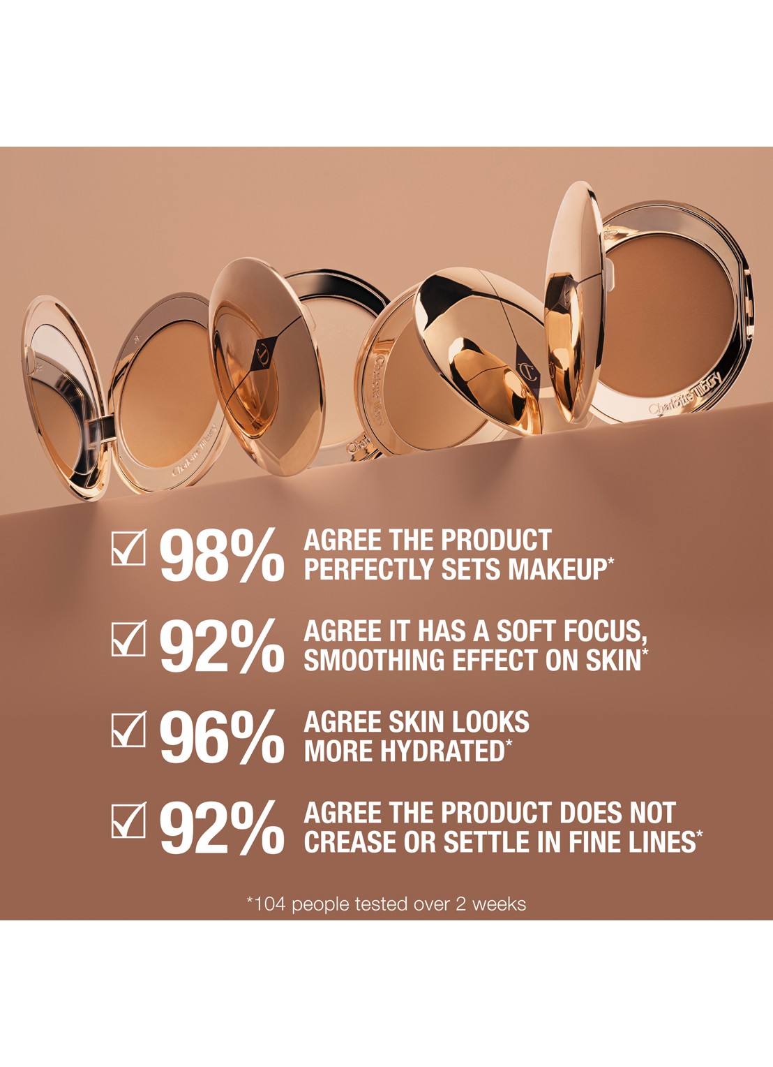 Charlotte Tilbury Airbrush Flawless Finish Powder - poeder - detail 4 4 deep