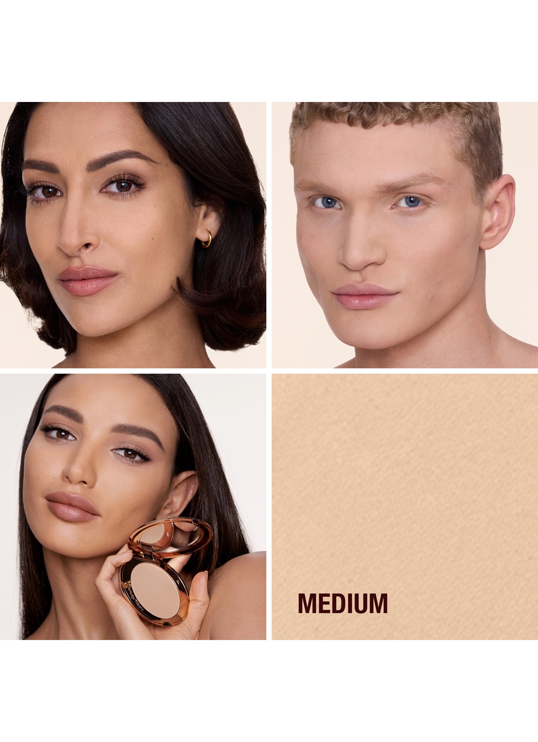 Charlotte Tilbury Airbrush Flawless Finish Powder - poeder - achterkant 6 2 medium