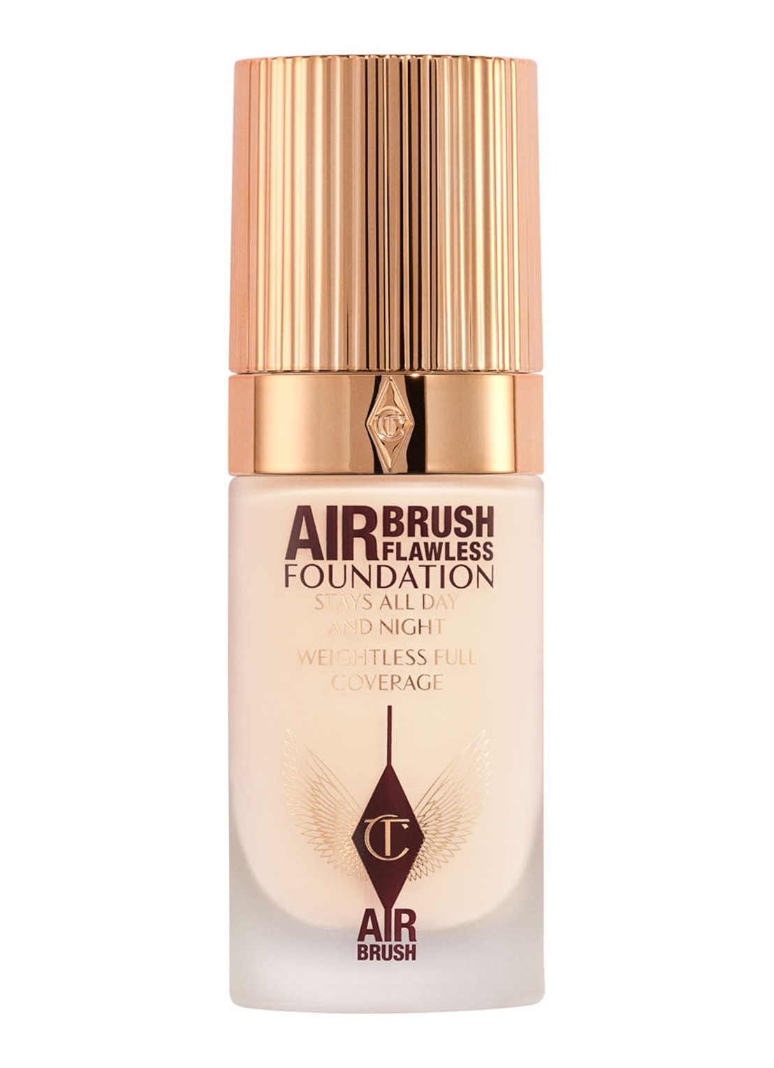 Charlotte Tilbury Airbrush Flawless Foundation - vloeibare foundation - voorkant 6 1 neutral