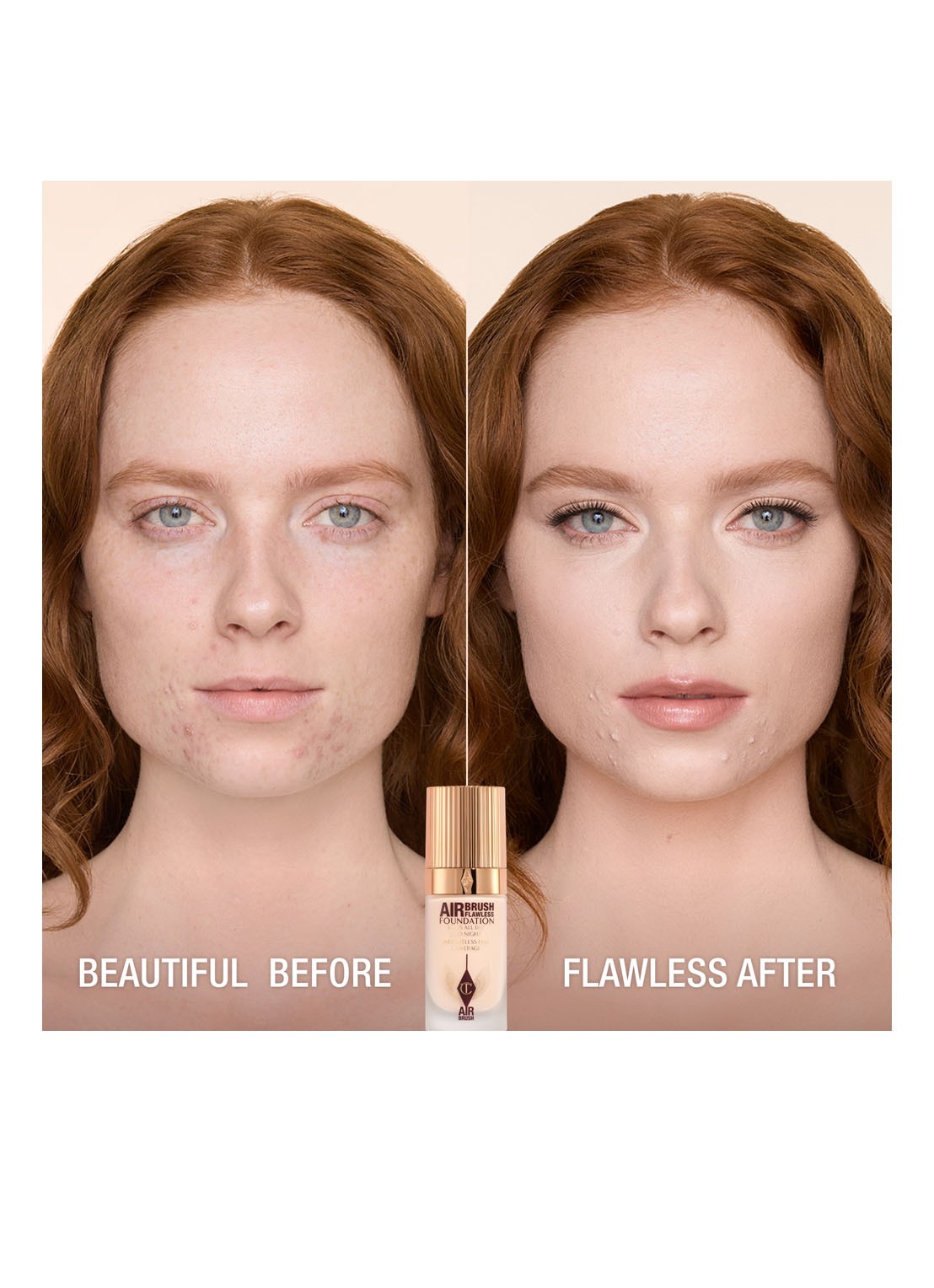 Charlotte Tilbury Airbrush Flawless Foundation - vloeibare foundation - detail 2  2 cool