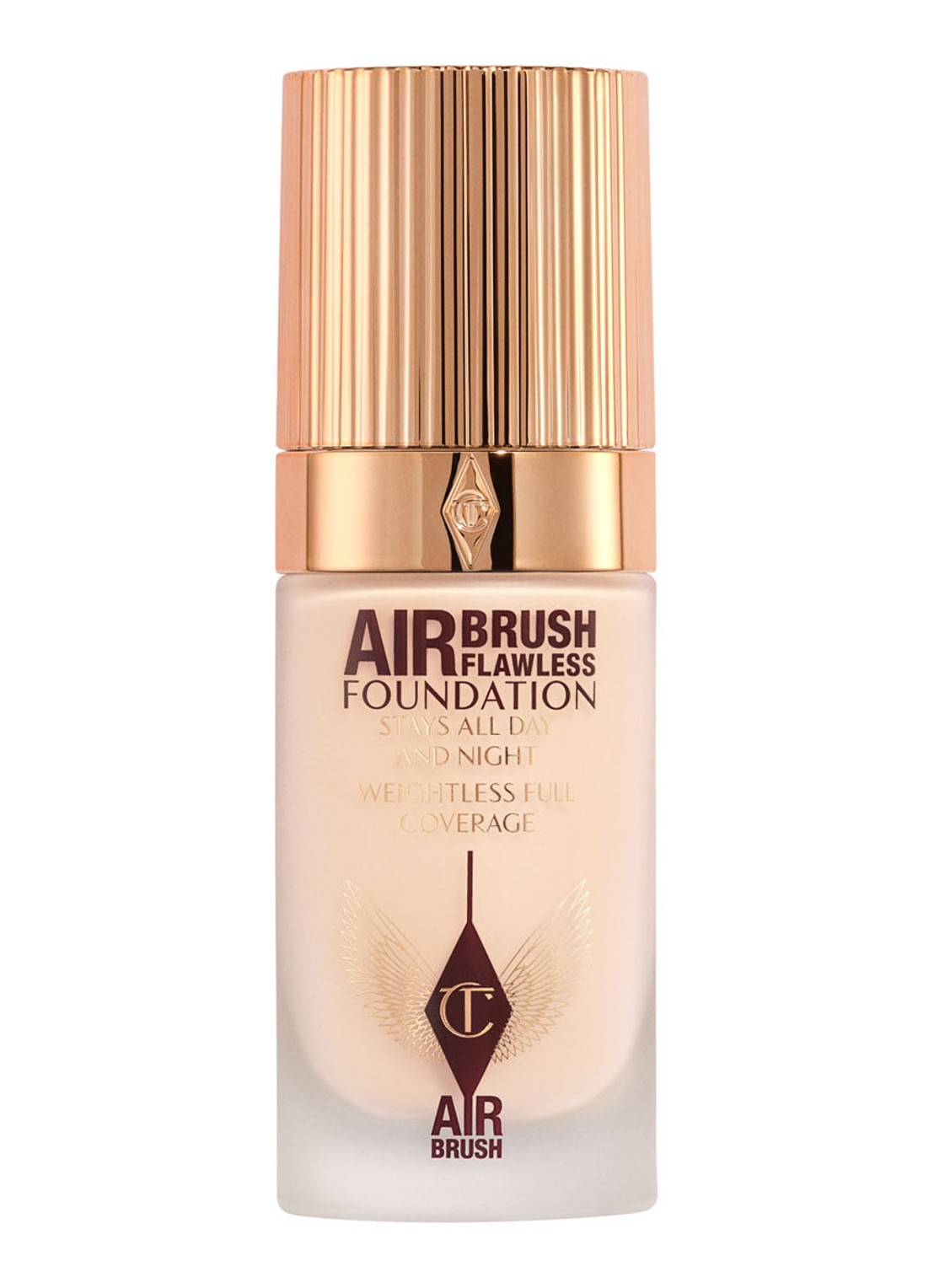 Charlotte Tilbury Airbrush Flawless Foundation - vloeibare foundation - voorkant  2 neutral