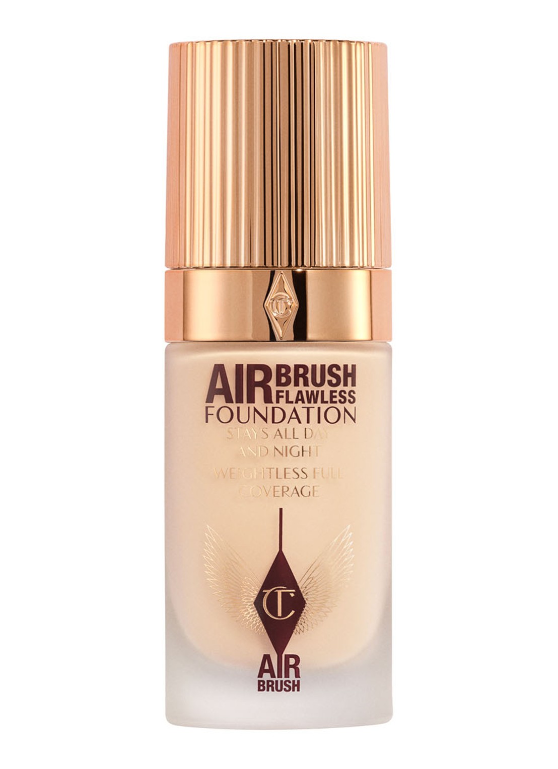 Charlotte Tilbury Airbrush Flawless Foundation - vloeibare foundation - voorkant  3 neutral