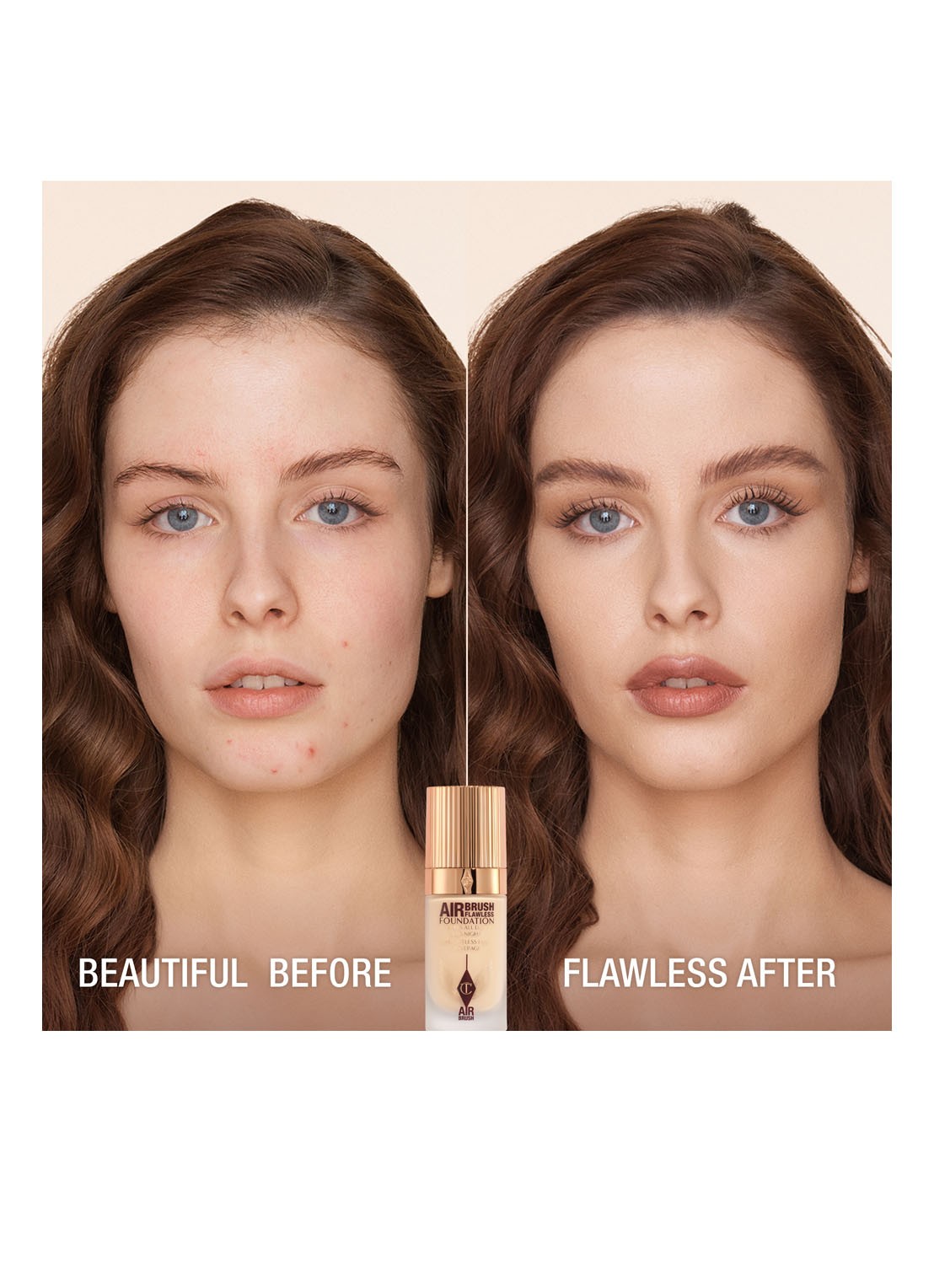 Charlotte Tilbury Airbrush Flawless Foundation - vloeibare foundation - detail 5  10 cool