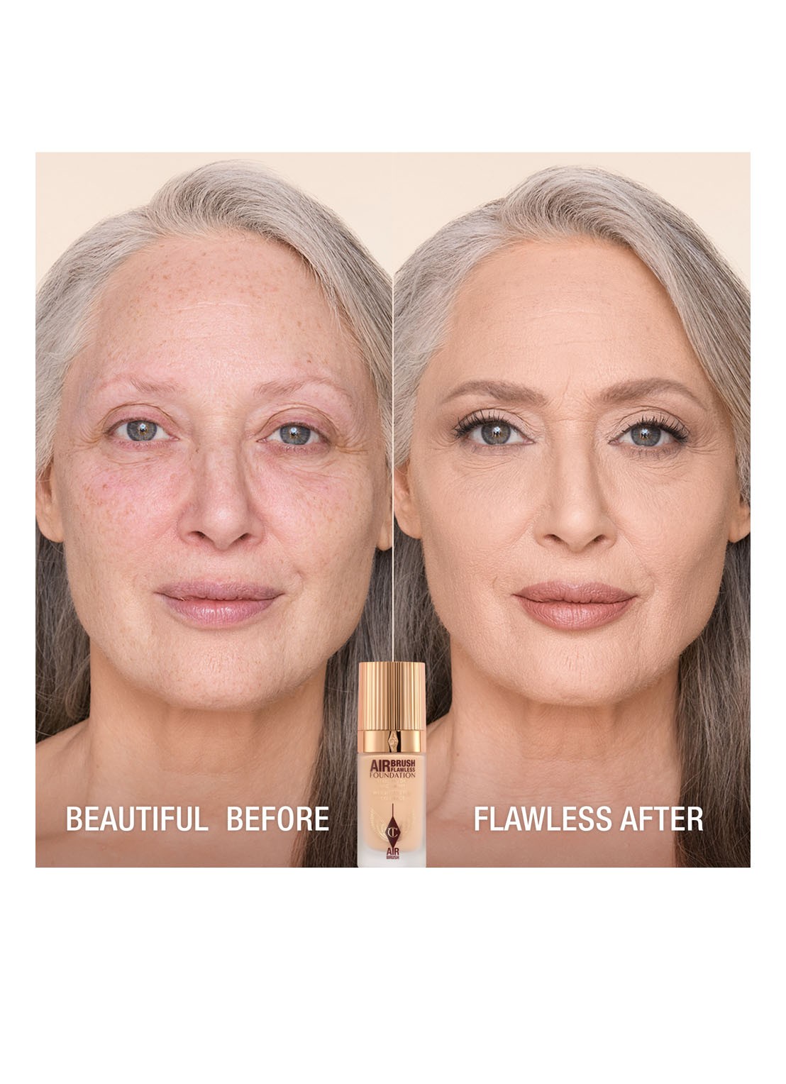 Charlotte Tilbury Airbrush Flawless Foundation - vloeibare foundation - detail 4  4 cool