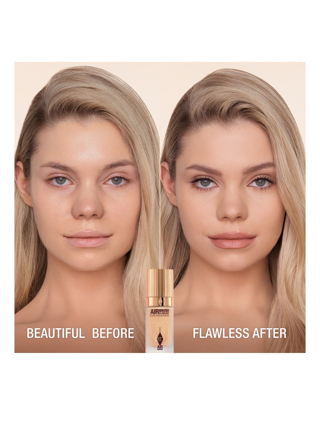 Charlotte Tilbury Airbrush Flawless Foundation - vloeibare foundation - detail 2  5 cool