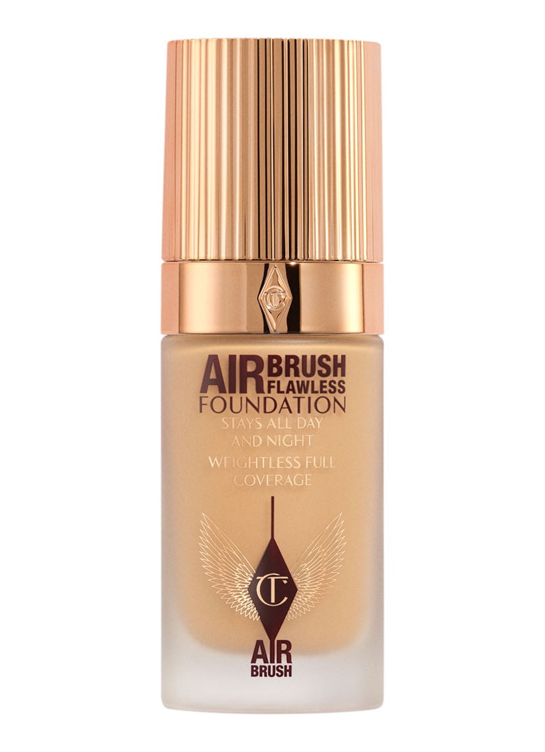 Charlotte Tilbury Airbrush Flawless Foundation - vloeibare foundation - voorkant 6 7 neutral