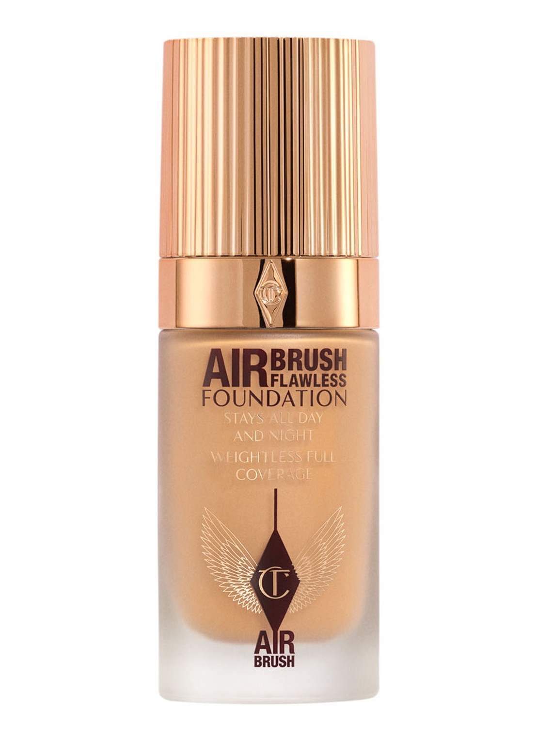 Charlotte Tilbury Airbrush Flawless Foundation - vloeibare foundation - voorkant 6 8 neutral