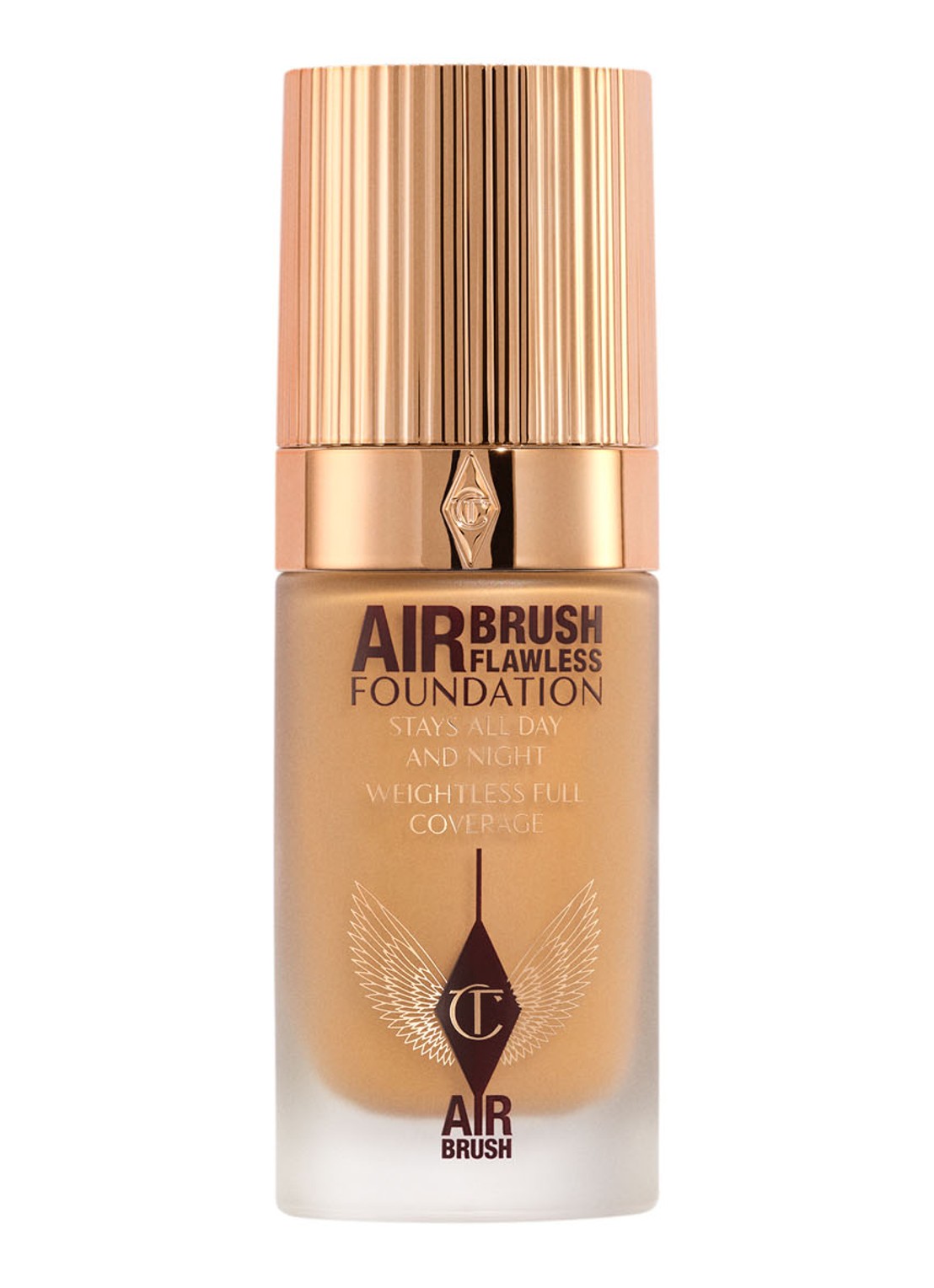 Charlotte Tilbury Airbrush Flawless Foundation - vloeibare foundation - voorkant 6  8 warm