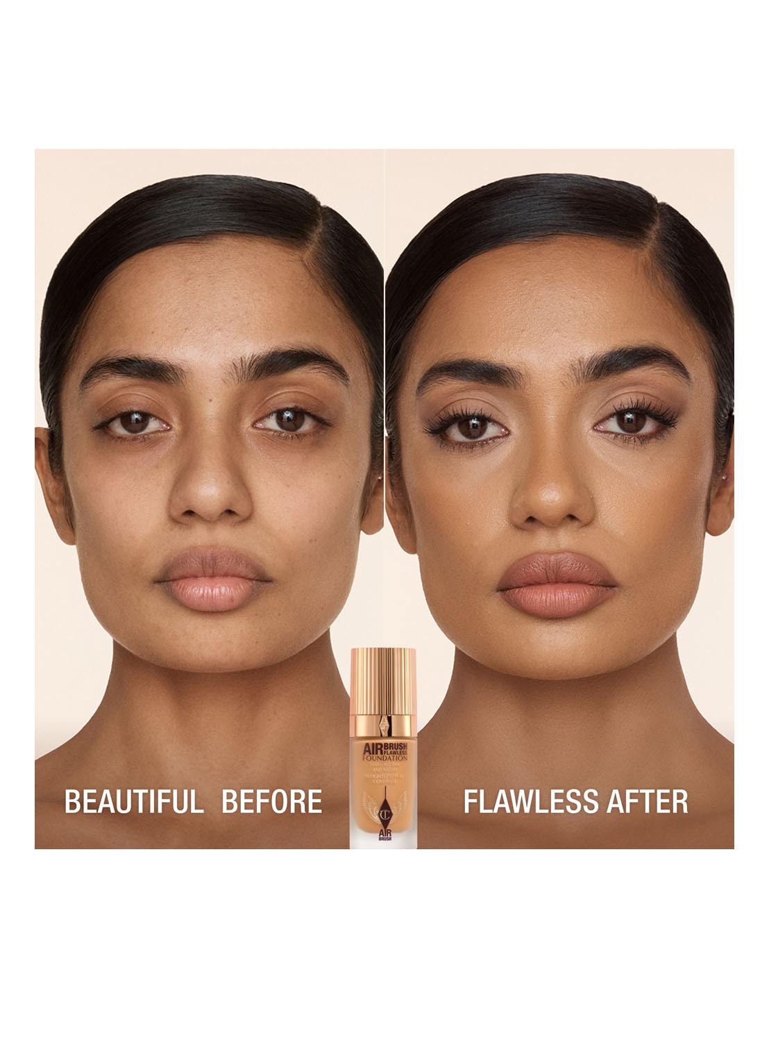 Charlotte Tilbury Airbrush Flawless Foundation - vloeibare foundation - detail 4 9 neutral