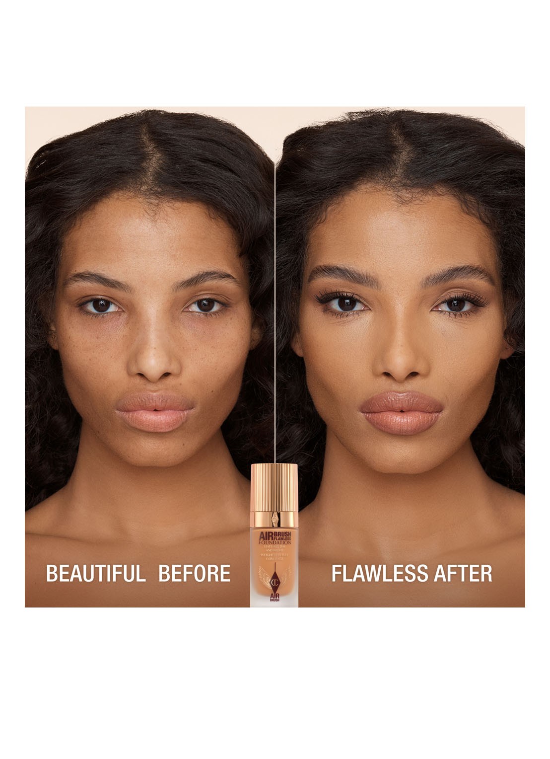 Charlotte Tilbury Airbrush Flawless Foundation - vloeibare foundation - detail 5  10 neutral