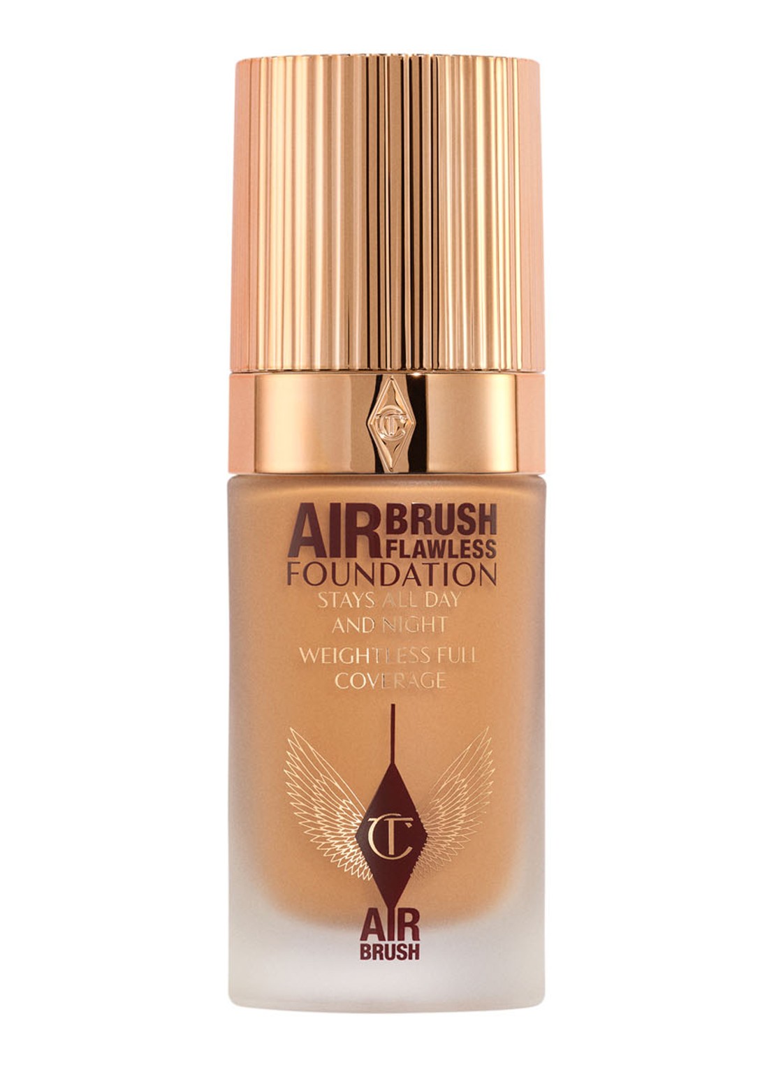 Charlotte Tilbury Airbrush Flawless Foundation - vloeibare foundation - voorkant 3  10 neutral