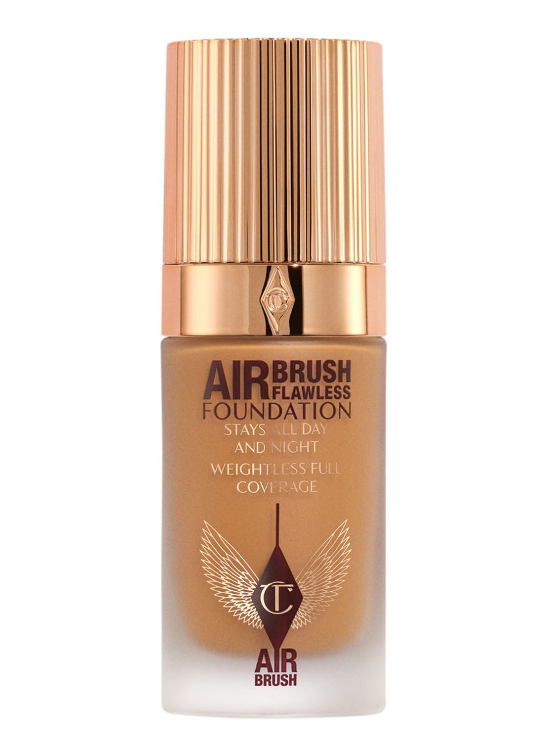 Charlotte Tilbury Airbrush Flawless Foundation - vloeibare foundation - voorkant 6 11 warm