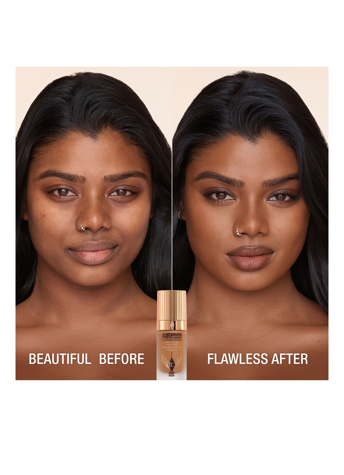 Charlotte Tilbury Airbrush Flawless Foundation - vloeibare foundation - detail 2 13 cool