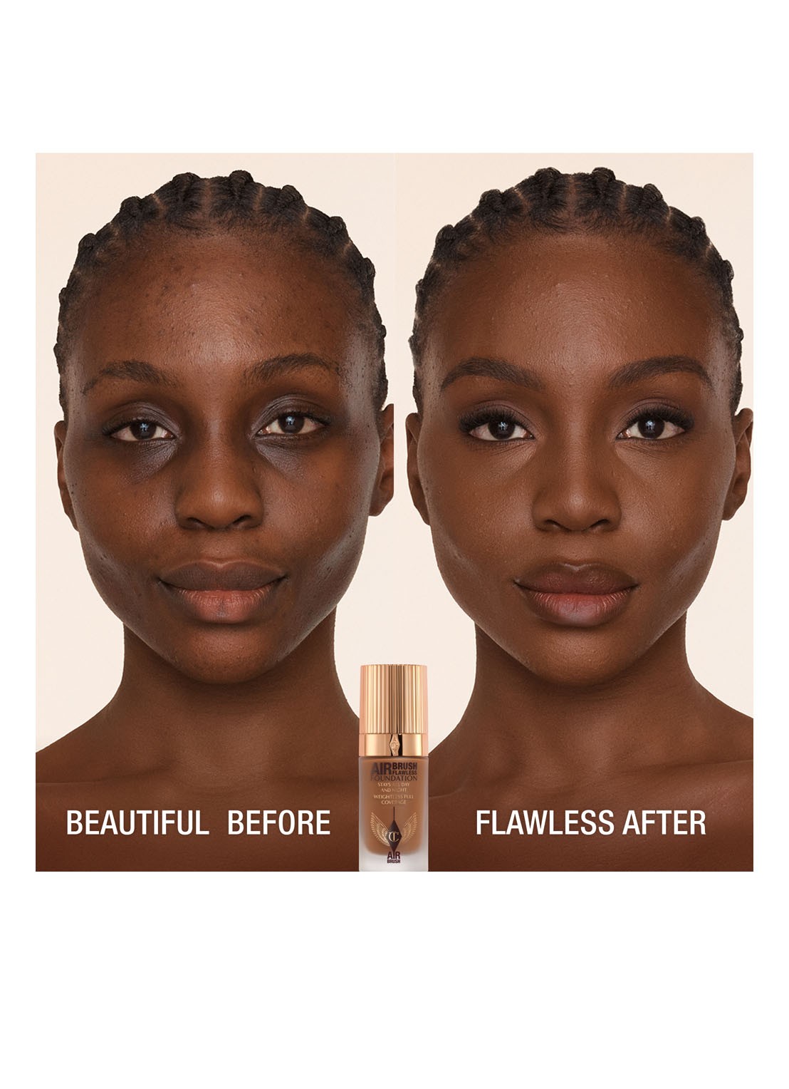 Charlotte Tilbury Airbrush Flawless Foundation - vloeibare foundation - detail 4 15 neutral