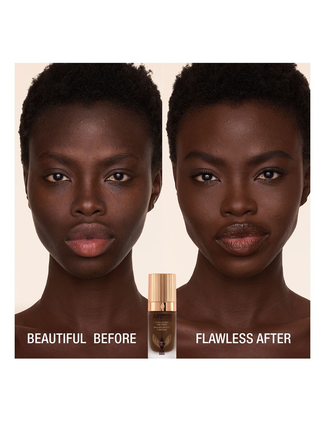 Charlotte Tilbury Airbrush Flawless Foundation - vloeibare foundation - detail 4  17 cool