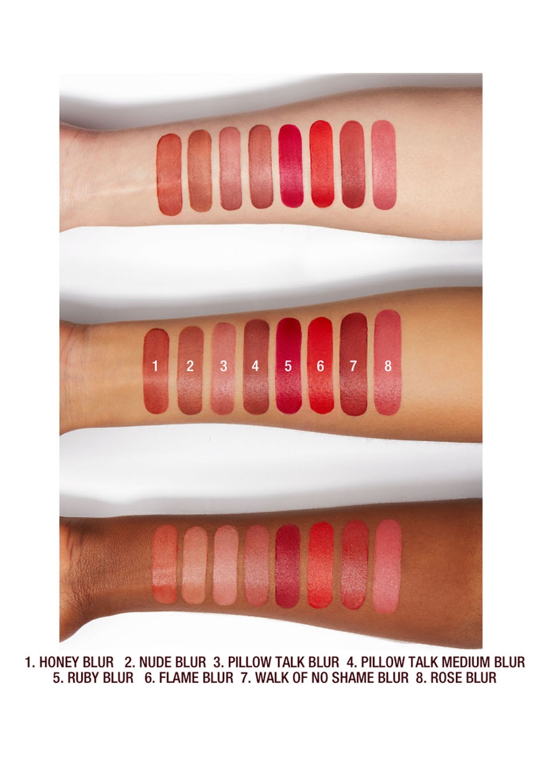 Charlotte Tilbury Airbrush Flawless Lip Blur - matte vloeibare lipstick - detail 3 pillow talk blur