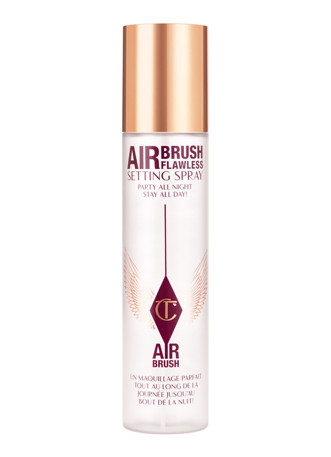 Charlotte Tilbury Airbrush Flawless Setting Spray - make-up setting- & fixing spray - voorkant 4 undefined