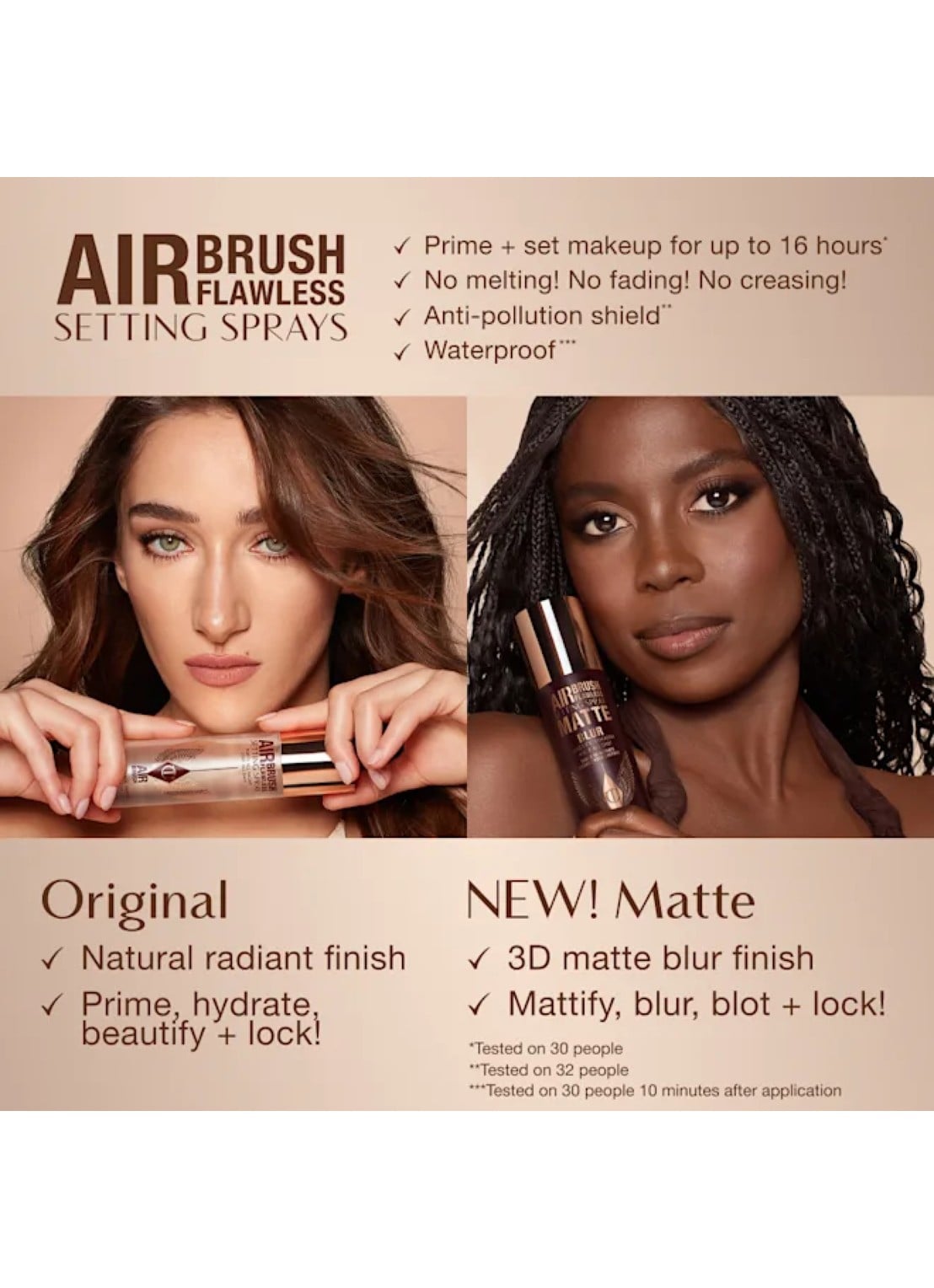 Charlotte Tilbury Airbrush Flawless Setting Spray - make-up setting- & fixing spray - detail 4 undefined
