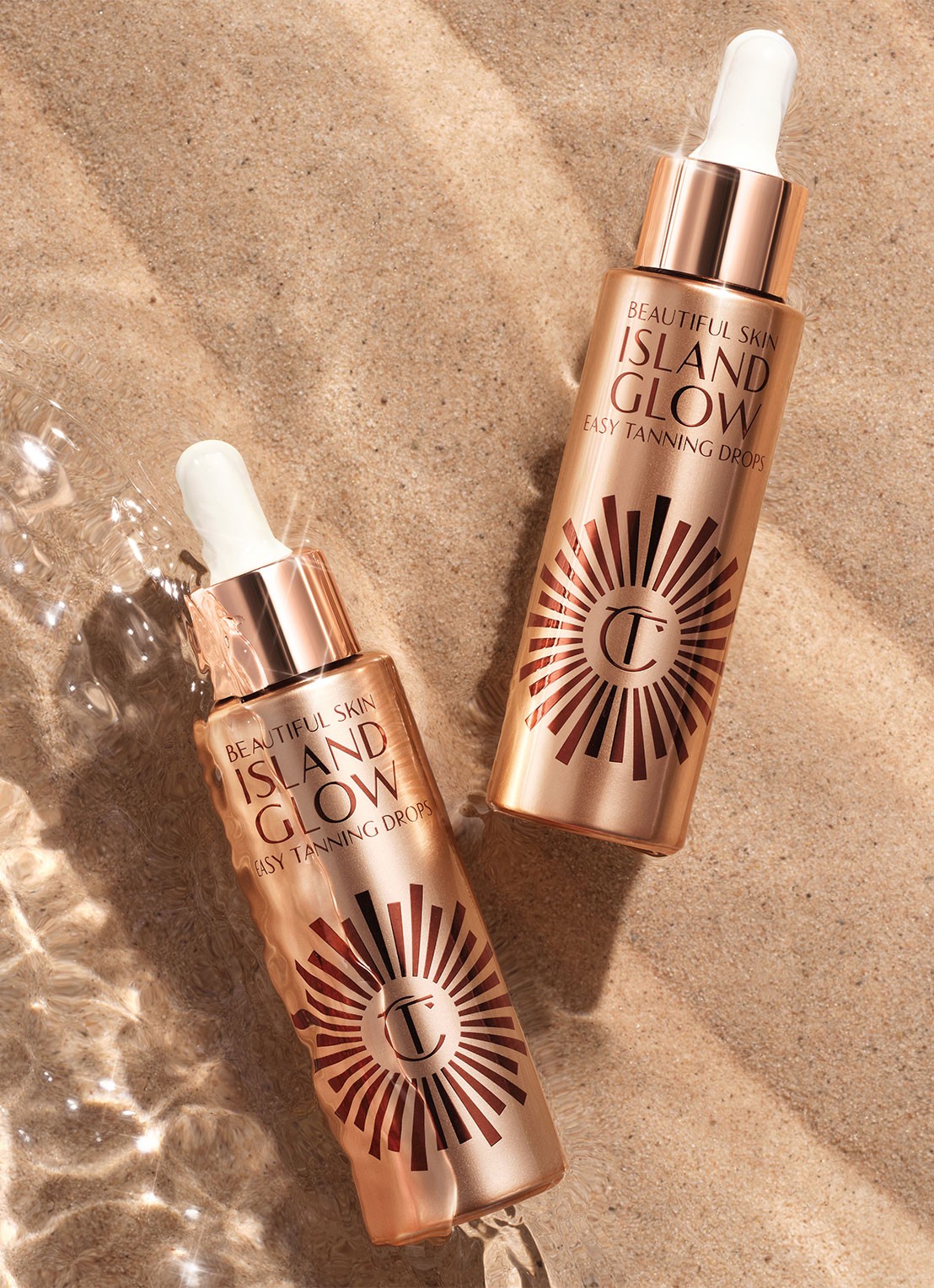 Charlotte Tilbury Beautiful Skin Island Glow Drop - zelfbruiner voor het gezicht - detail 5 tan/deep