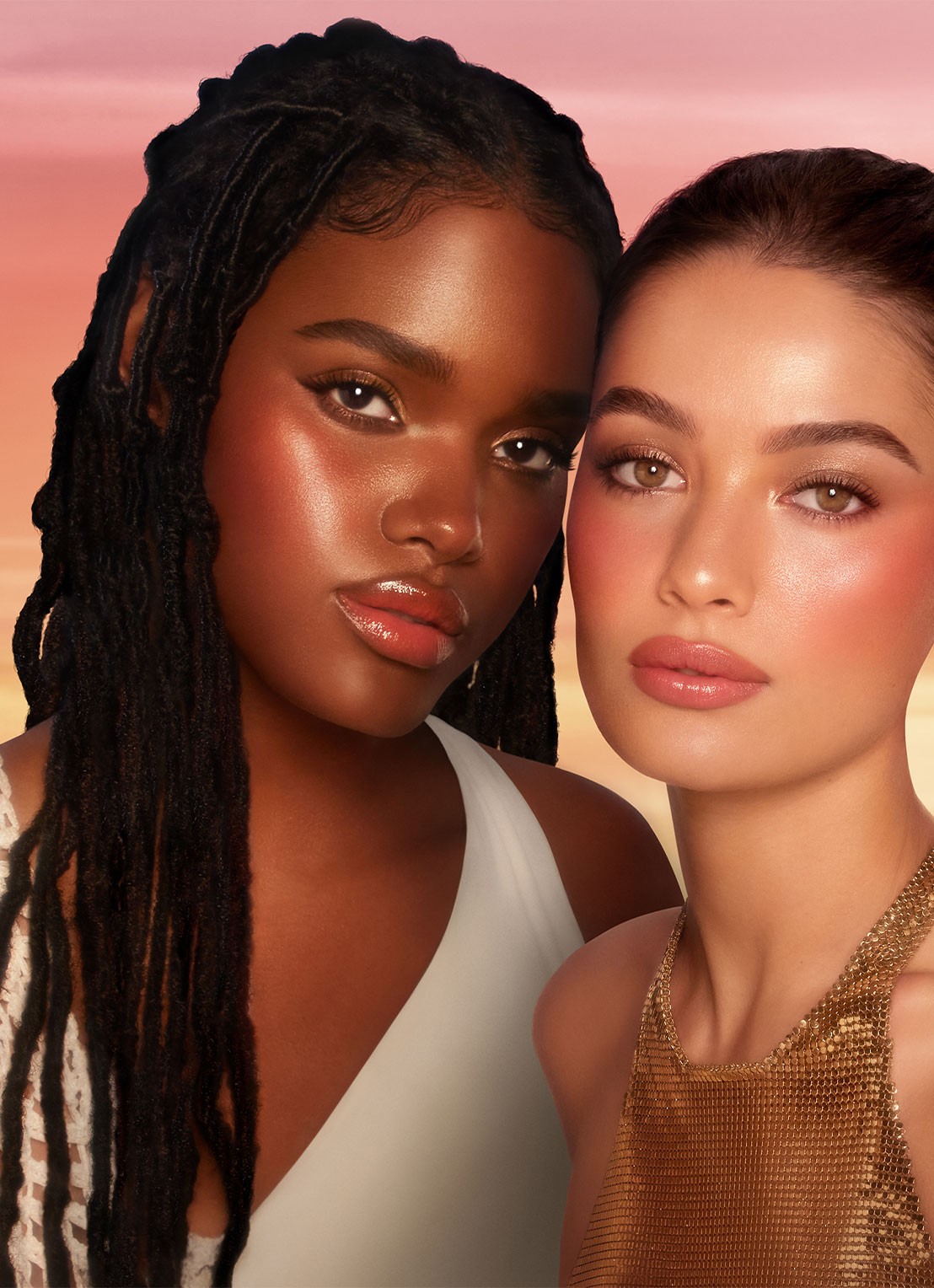 Charlotte Tilbury Beautiful Skin Lip & Cheek Glow - 2-in-1 blush - detail 2 beach peach glow
