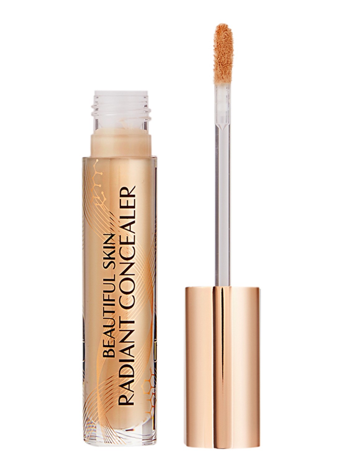 Charlotte Tilbury Beautiful Skin Radiant Concealer - vloeibare concealer - voorkant 10 deep