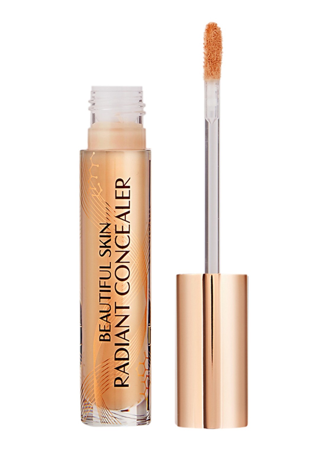 Charlotte Tilbury Beautiful Skin Radiant Concealer - vloeibare concealer - voorkant 7 11.5 deep