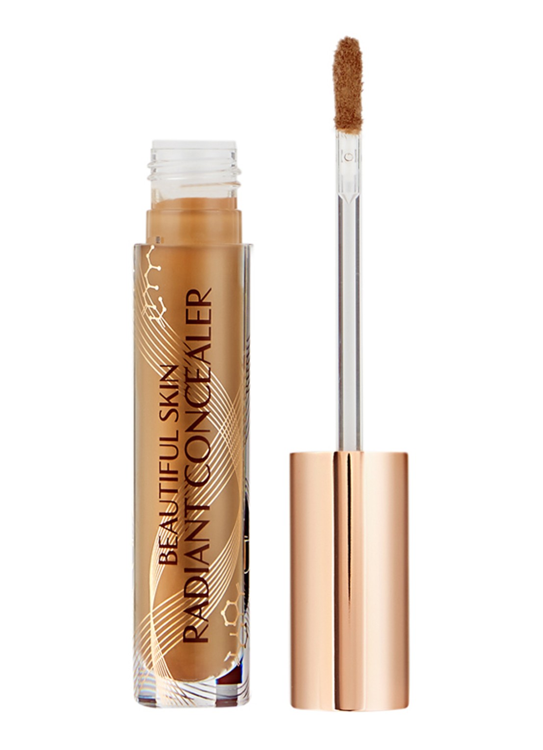 Charlotte Tilbury Beautiful Skin Radiant Concealer - vloeibare concealer - voorkant 2 13 deep