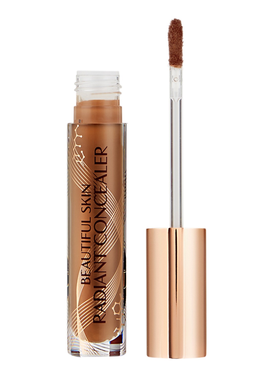 Charlotte Tilbury Beautiful Skin Radiant Concealer - vloeibare concealer - voorkant 2 15 deep
