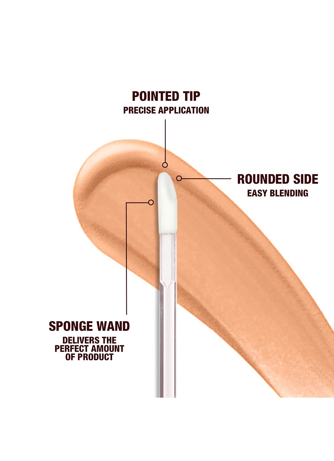 Charlotte Tilbury Beautiful Skin Radiant Concealer - vloeibare concealer - detail 7 16 deep