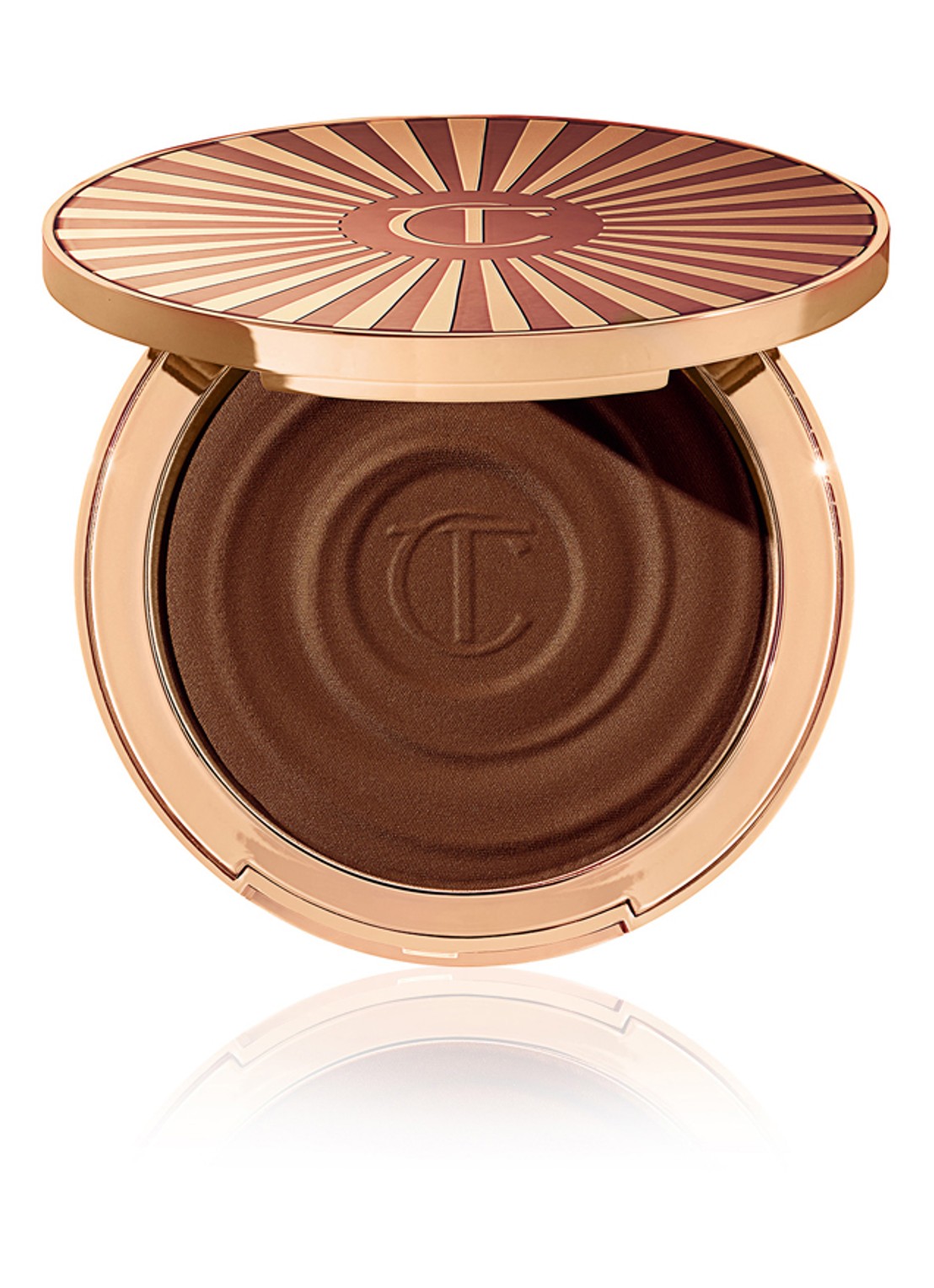 Charlotte Tilbury Beautiful Skin Sun-Kissed Glow Bronzer - voorkant deep