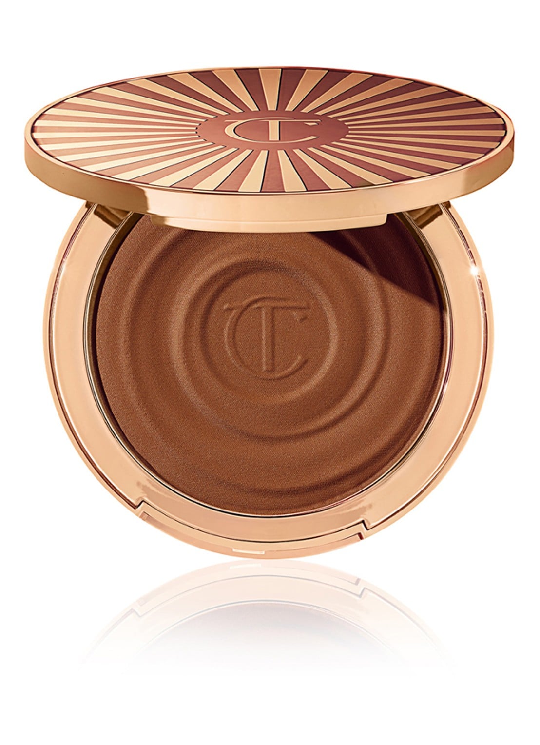 Charlotte Tilbury Beautiful Skin Sun-Kissed Glow Bronzer - voorkant 6 tan